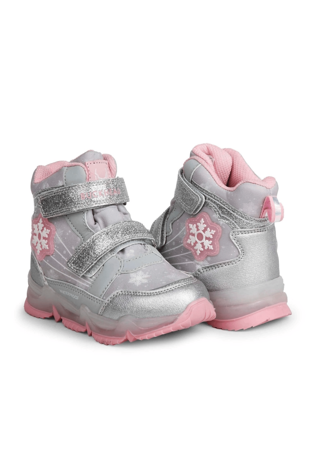 Buckhead Snowy Kız Çocuk Işıklı Waterproof Bot  - Gümüş BUCK3034-004