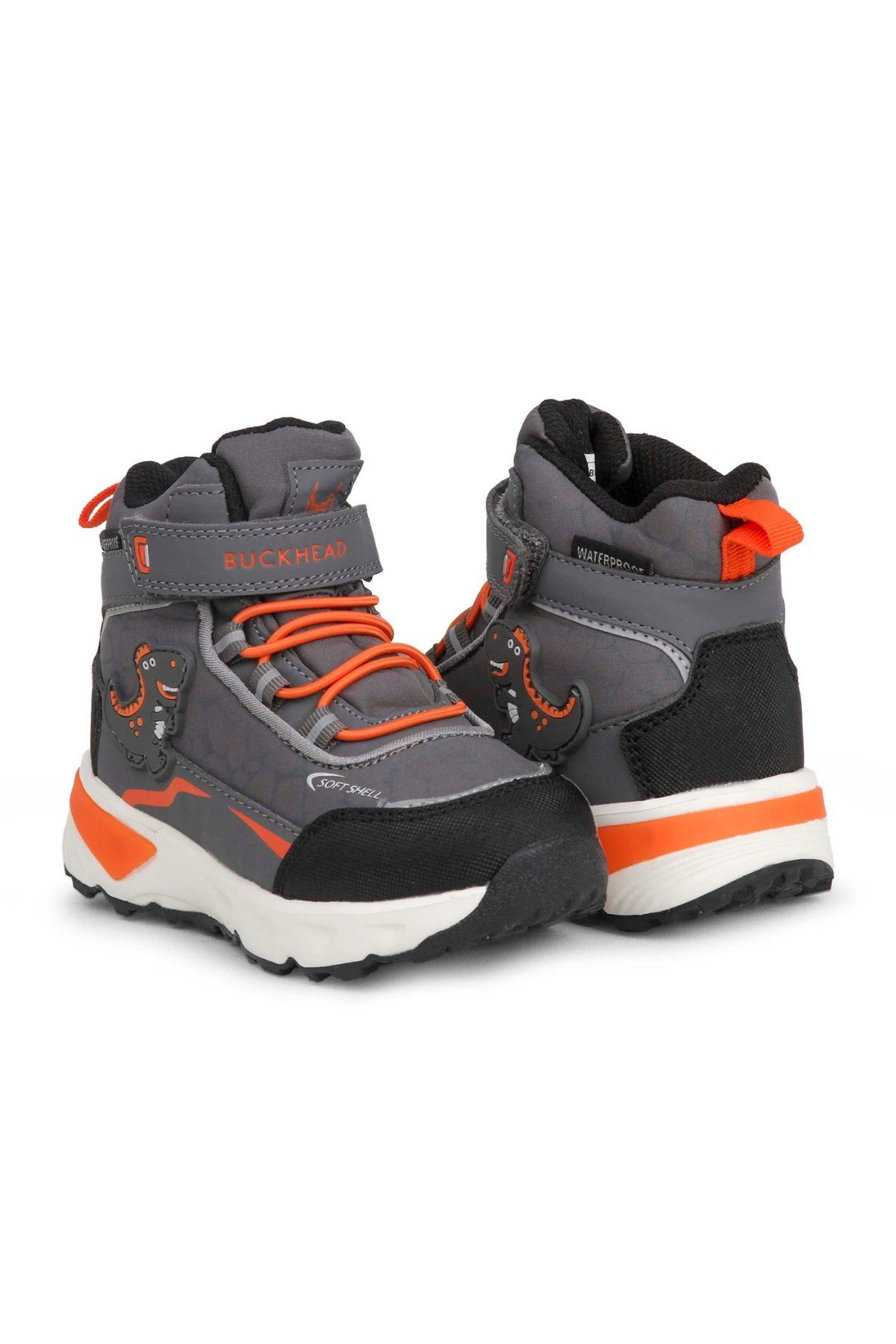Buckhead T-Rex Çocuk Işıklı Bot - Gri Waterproof BUCK3036-004