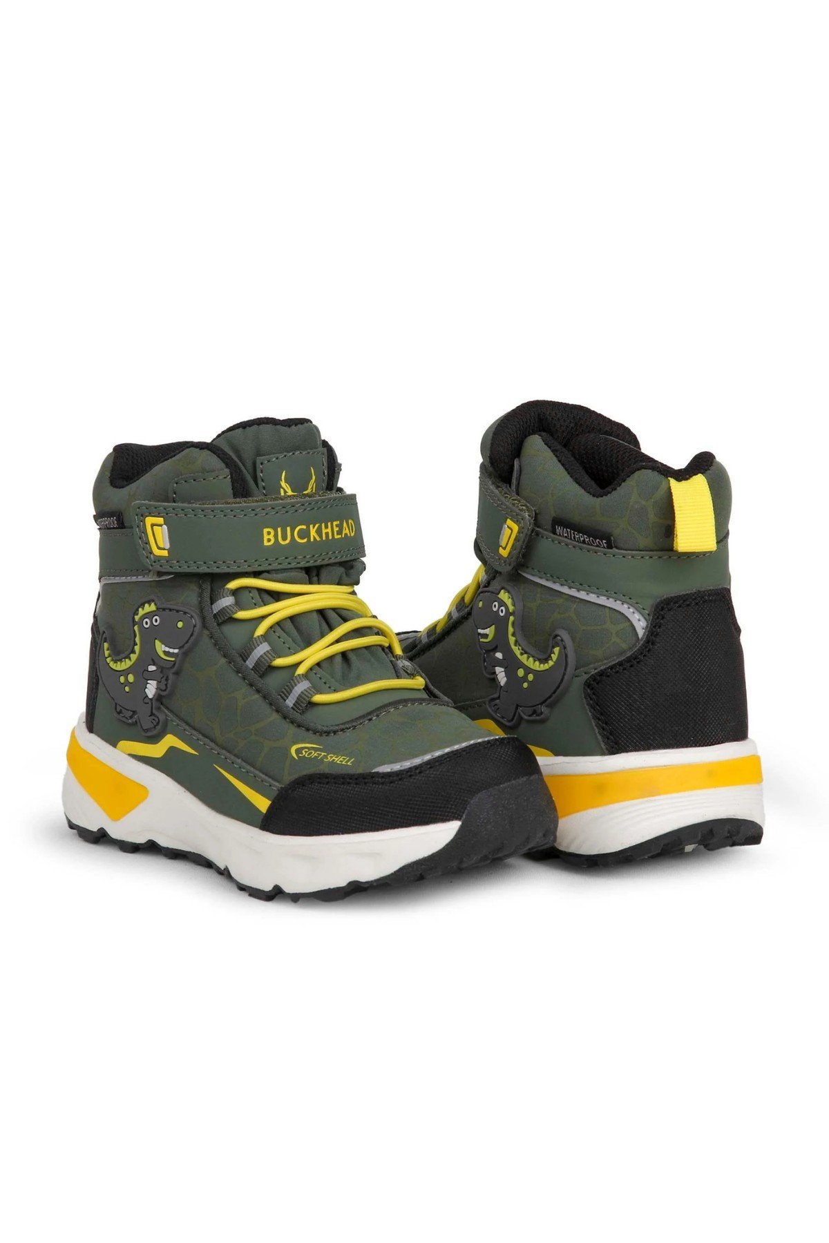 Buckhead T-Rex Çocuk Işıklı Bot - Haki Waterproof BUCK3036-038