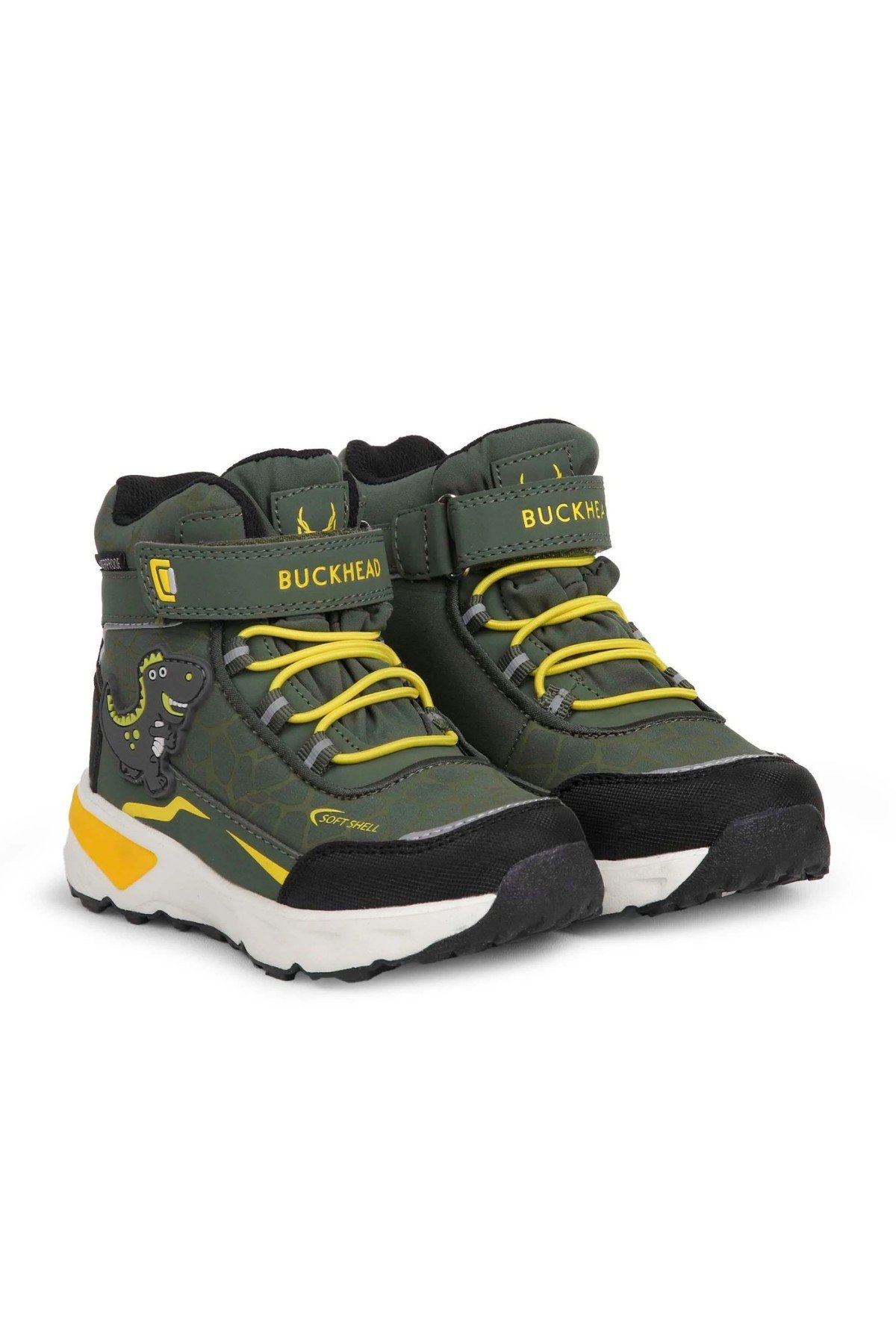 Buckhead T-Rex Çocuk Işıklı Bot - Haki Waterproof BUCK3036-038
