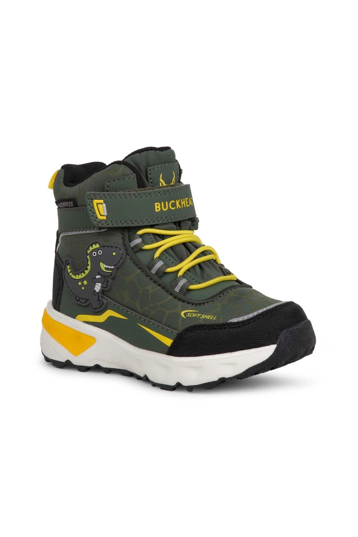 Buckhead T-Rex Çocuk Işıklı Bot - Haki Waterproof BUCK3036-038
