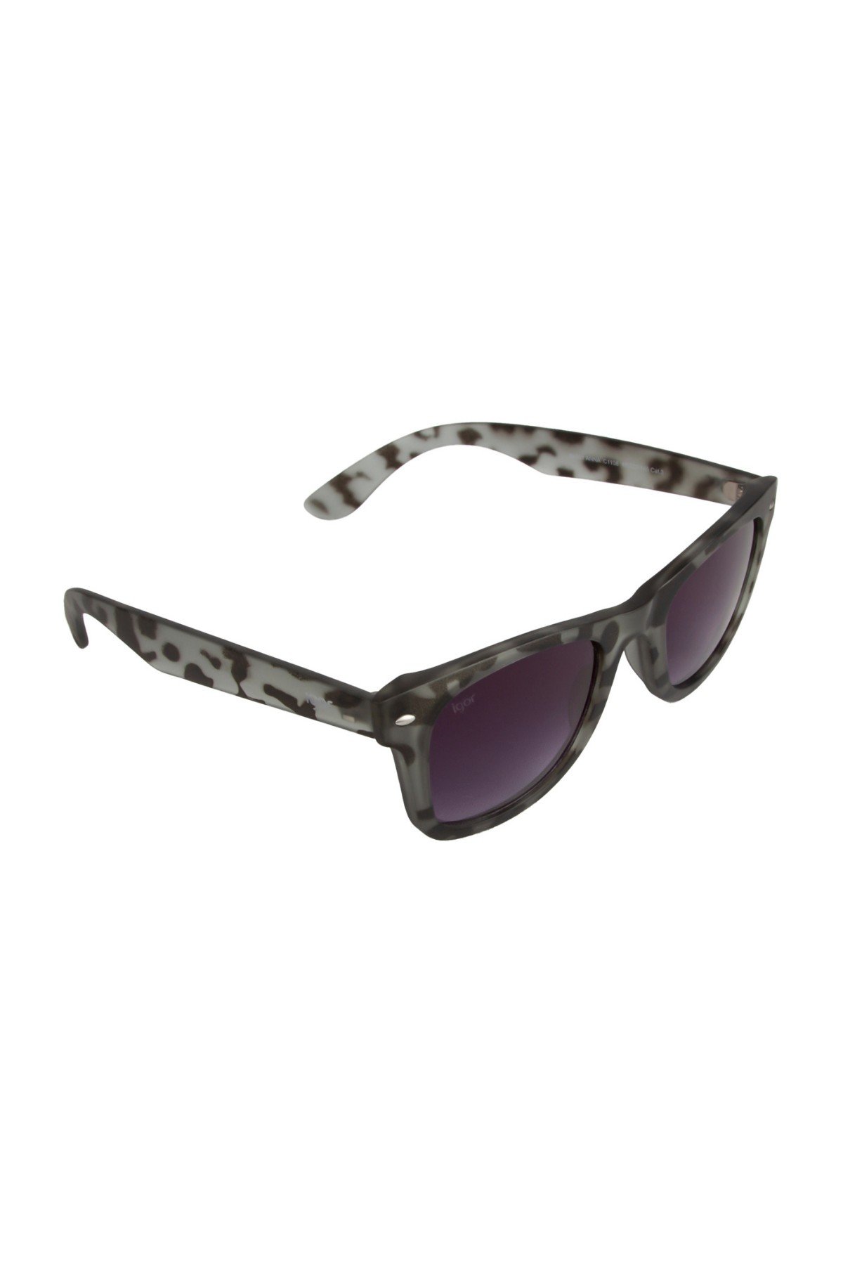 Igor Anna UV Korumalı Polarize Kadın Güneş Gözlüğü - Gri Leopar SS101-1108