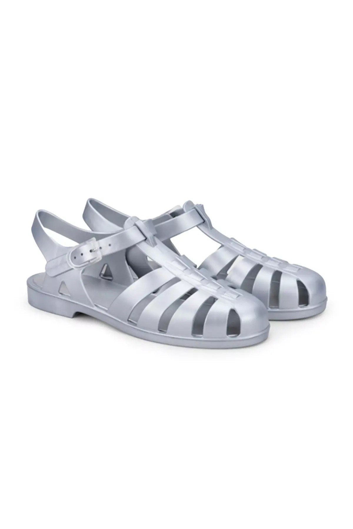 Igor Biarritz Shiny Metal Kadın Sandalet - Parlak Gümüş BB340-201