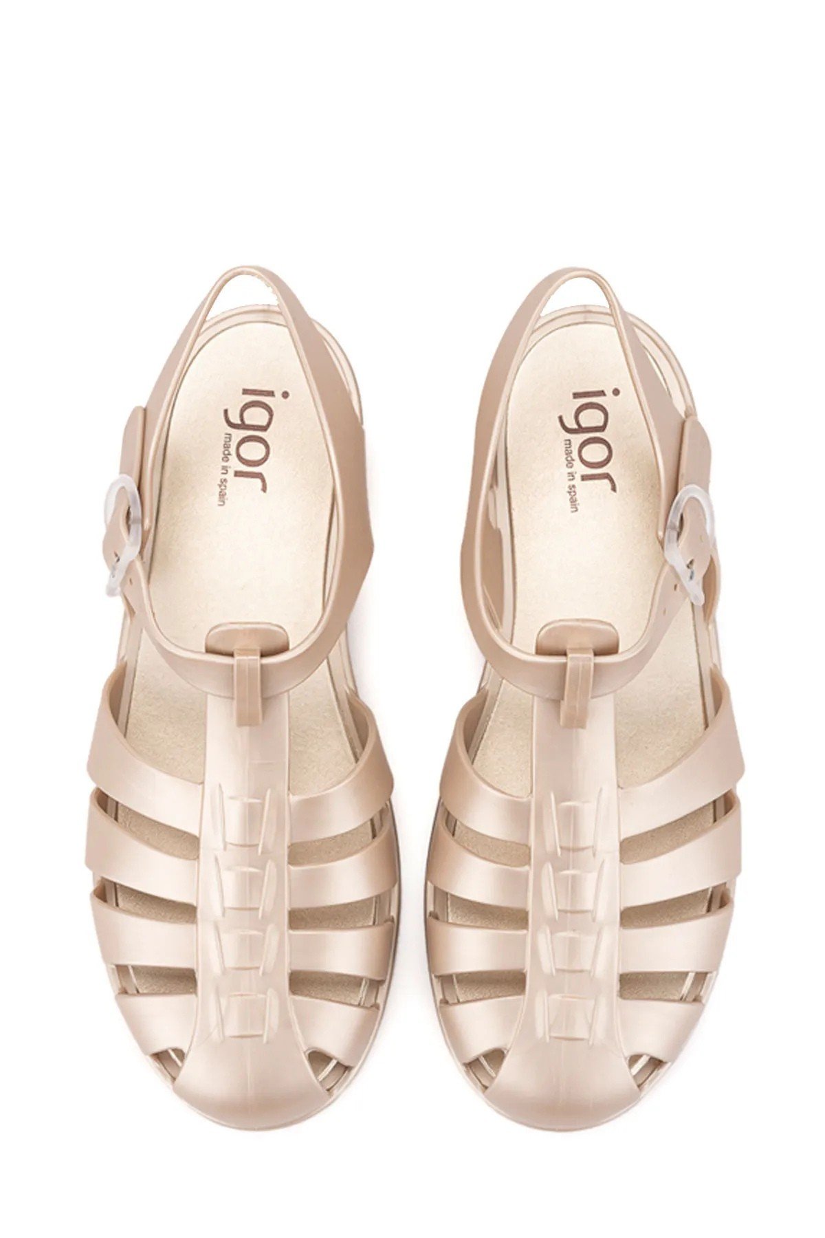 Igor Biarritz Shiny Metal Sandalet - Platin BB340-388