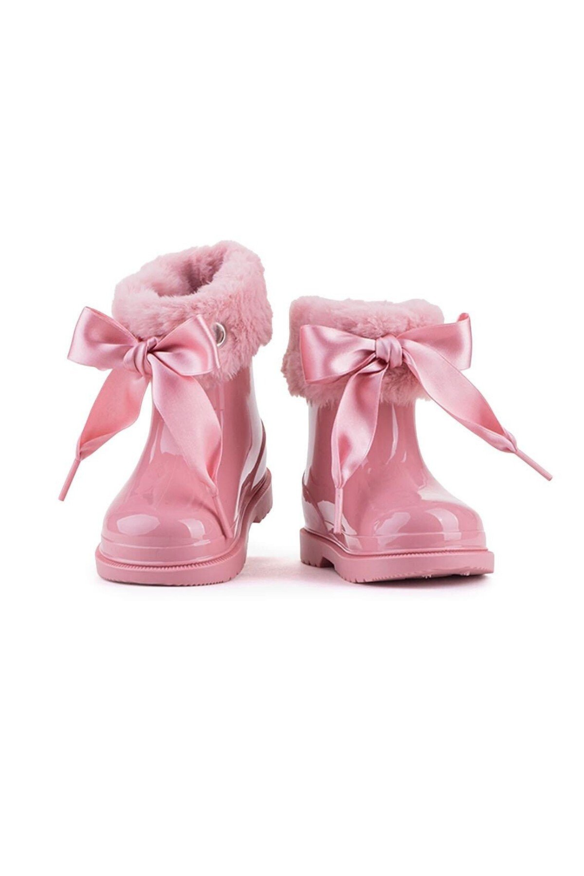 Igor Bimbi Soft Borreguito Kız Çocuk İçi Kürklü Yağmur Çizmesi - Pembe CC333-010