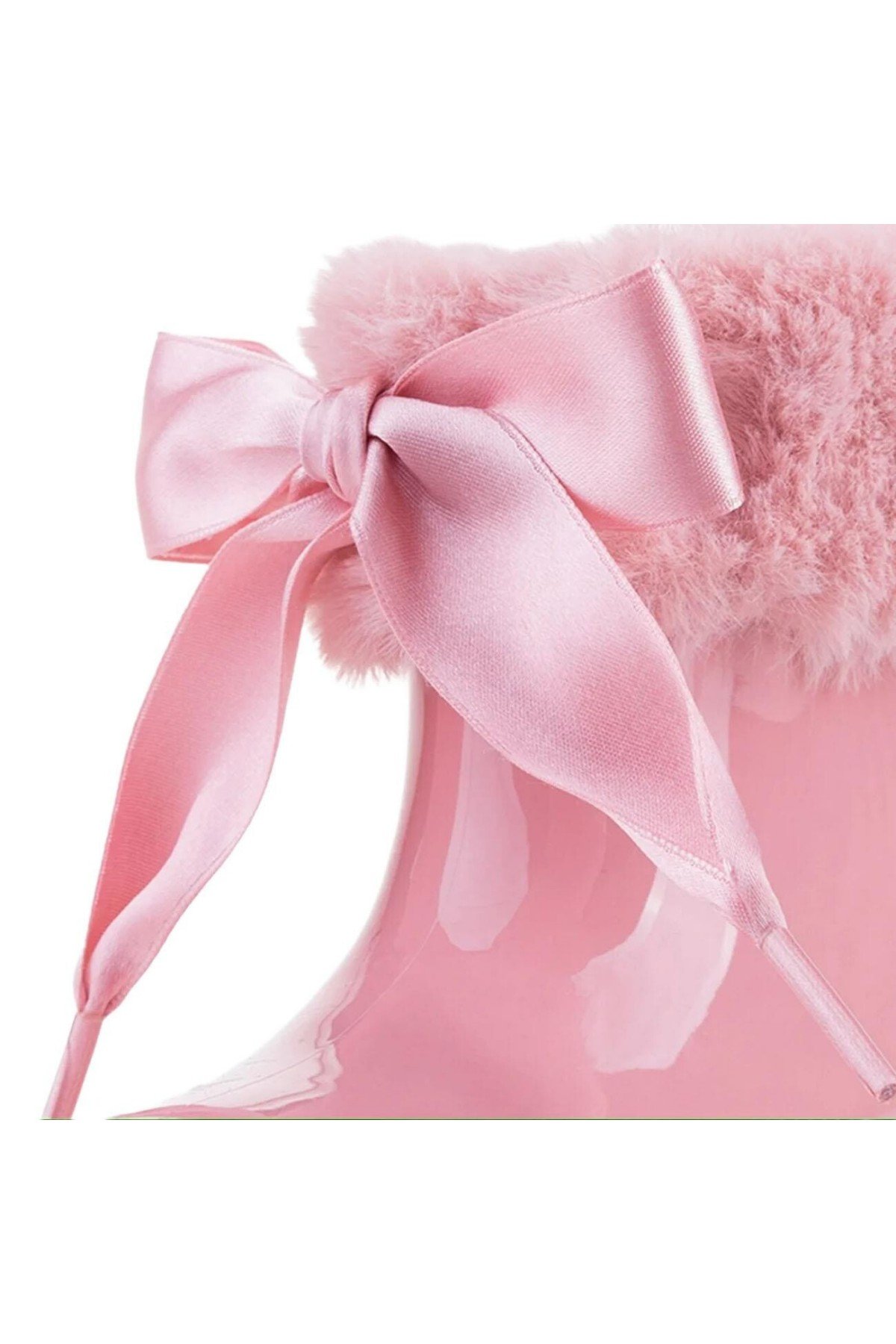 Igor Bimbi Soft Borreguito Kız Çocuk İçi Kürklü Yağmur Çizmesi - Pembe CC333-010