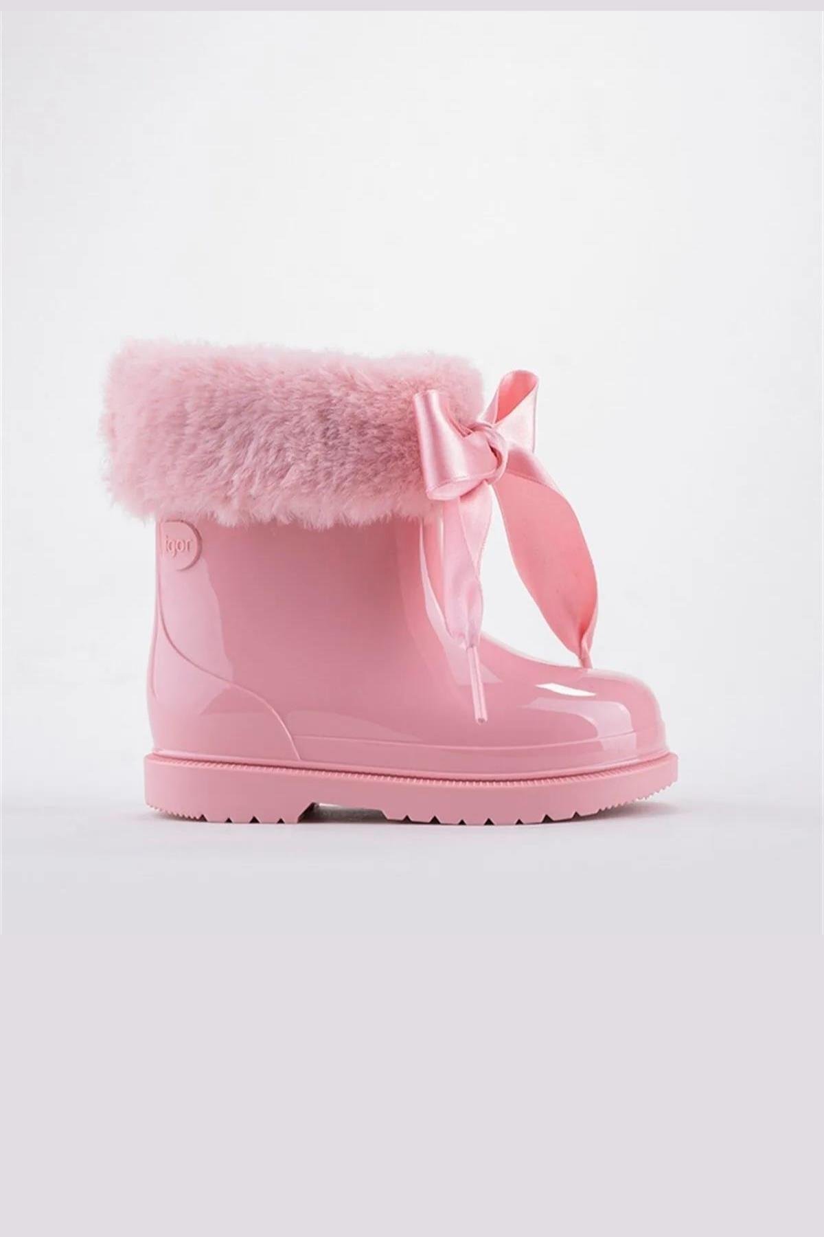 Igor Bimbi Soft Kız Çocuk Pembe Rugan Yağmur Çizmesi W10258-010