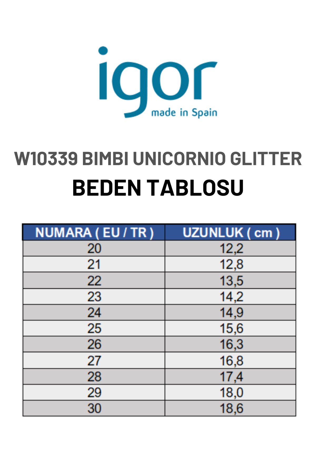 Igor Bimbi Unicornio Glitter Kız Çocuk Yağmur Çizmesi - Lila Simli W10339-212