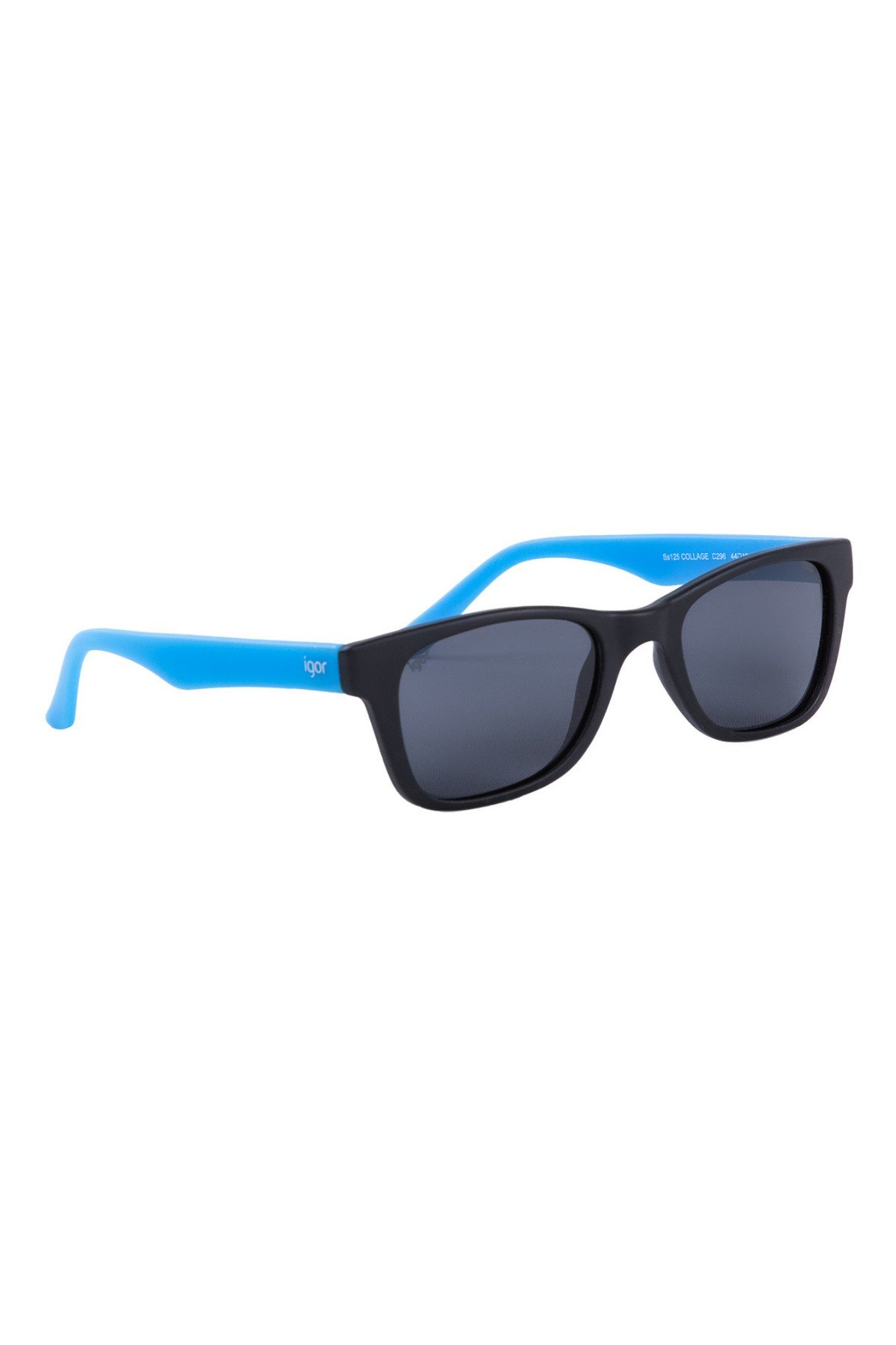 Igor College UV Korumalı Polarize Çocuk Güneş Gözlüğü - Siyah Mavi SS125-296