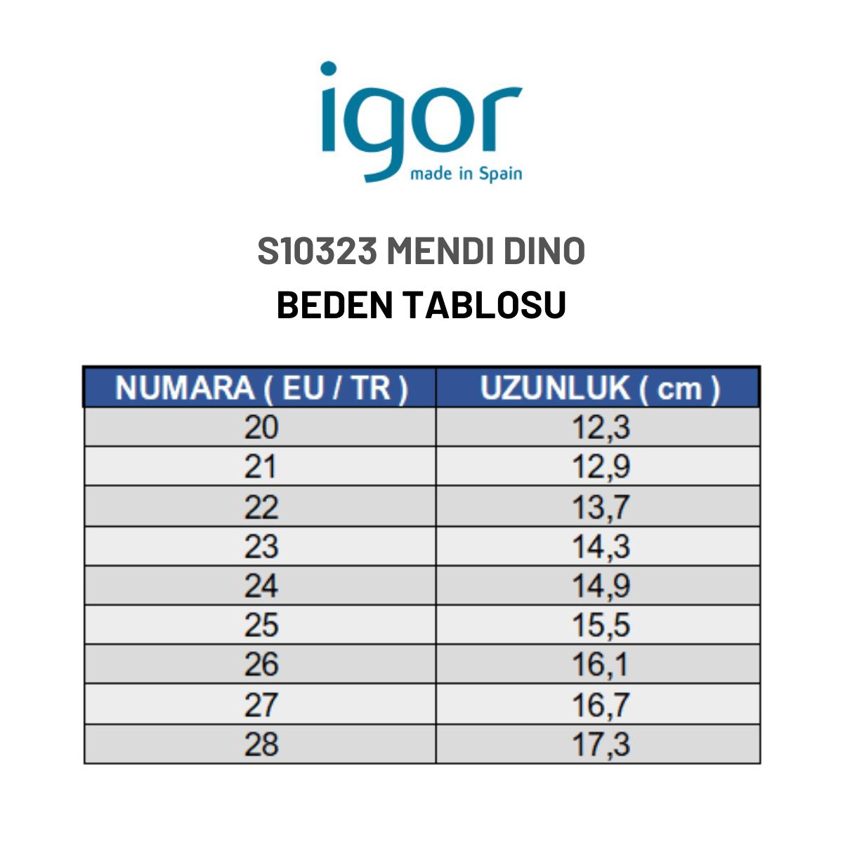 Igor Mendi Dino Çocuk Jeans Yağmur Çizmesi W10323-050
