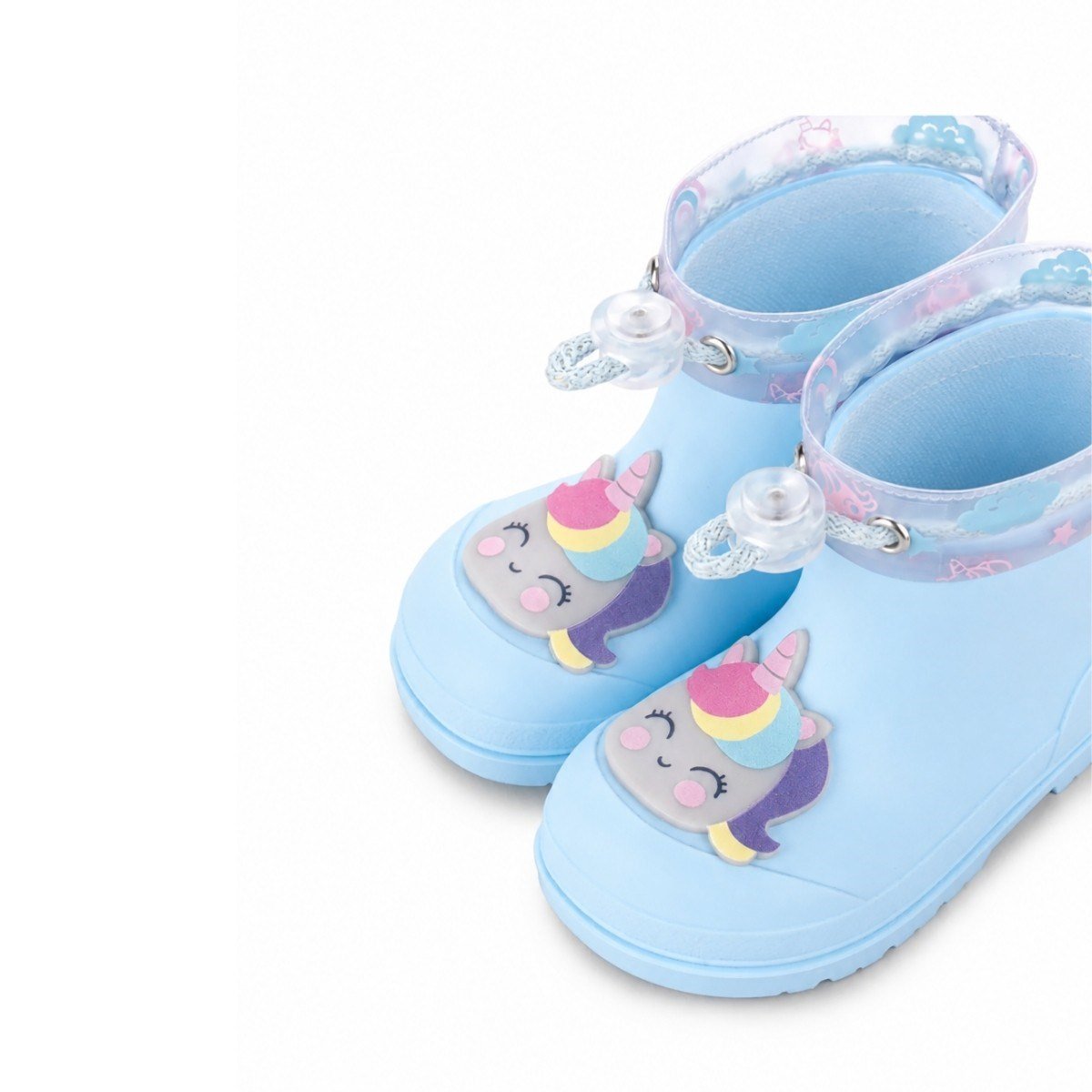 Igor Mendi Unicornio Kız Çocuk Yağmur Çizmesi - Mavi W10359-006