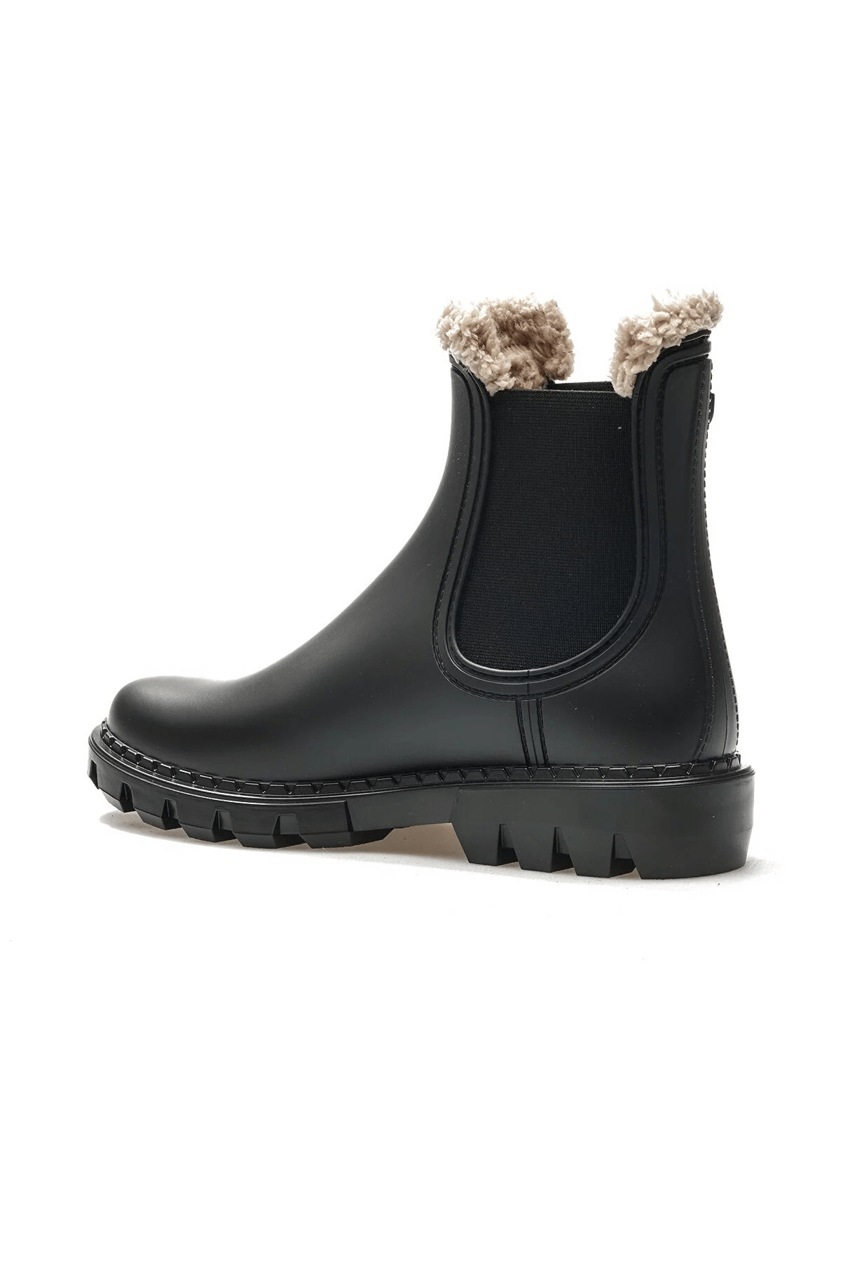 Igor Rock Borreguito Kadın Kürklü Yağmur Botu - Siyah W10320-002