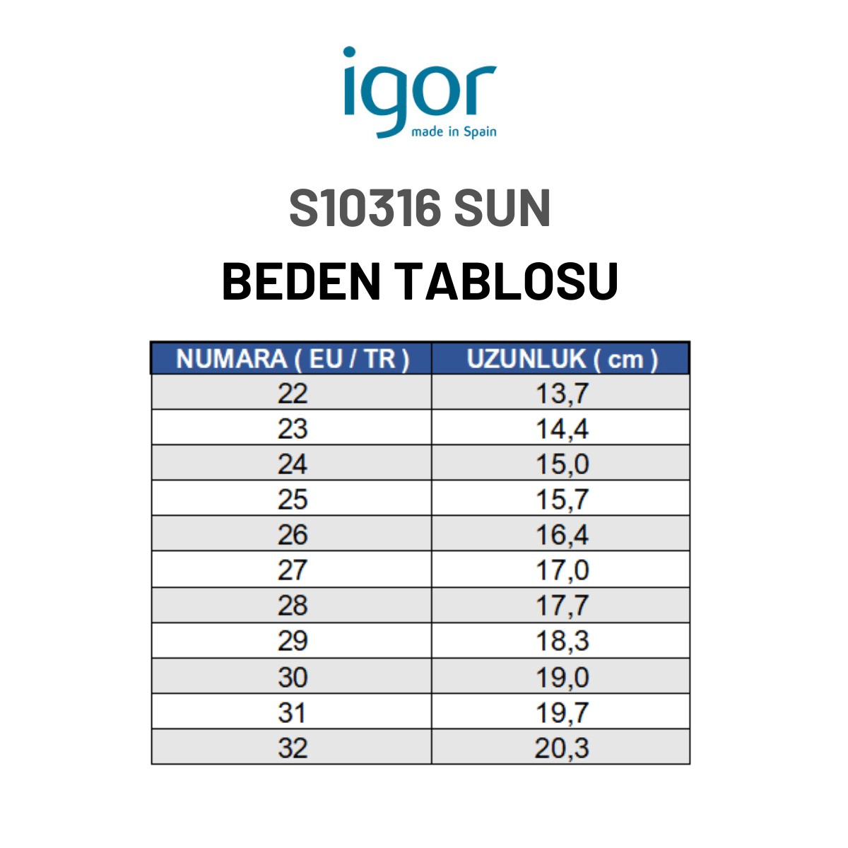 Igor Sun MC Çocuk Fildişi Terlik S10316-079