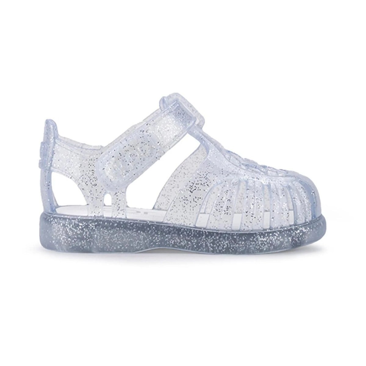 Igor Tobby Gloss Glitter Kız Çocuk Şeffaf Simli Sandalet S10308-091
