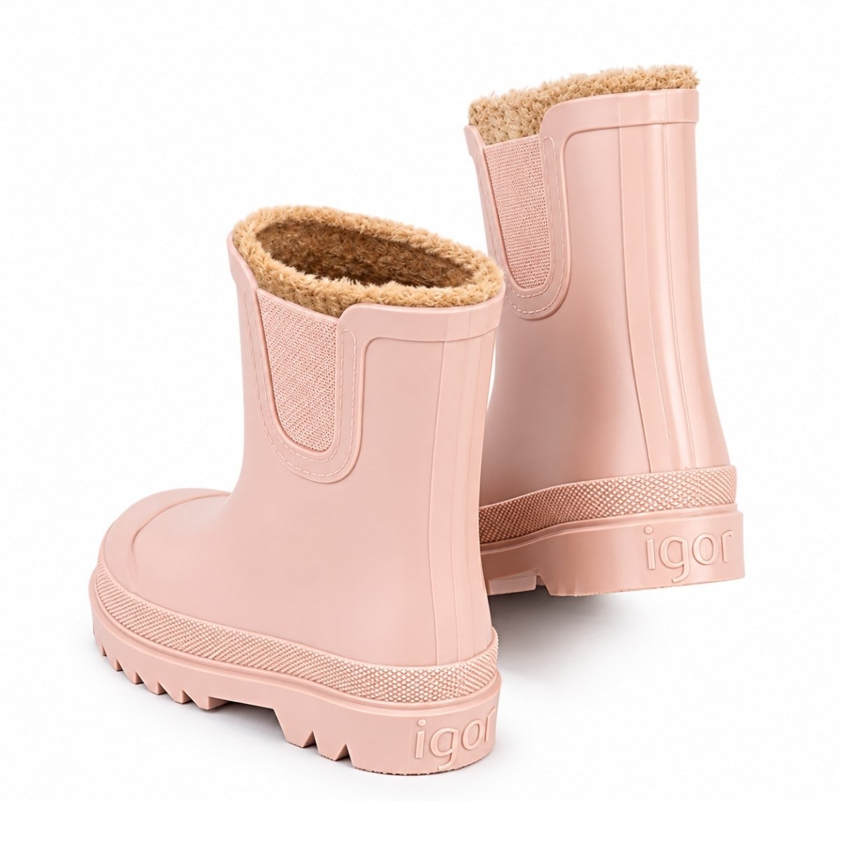 Igor Tokio Borreguioto Kız Çocuk Kürklü Yağmur Çizmesi - Soft Pembe W10290-197