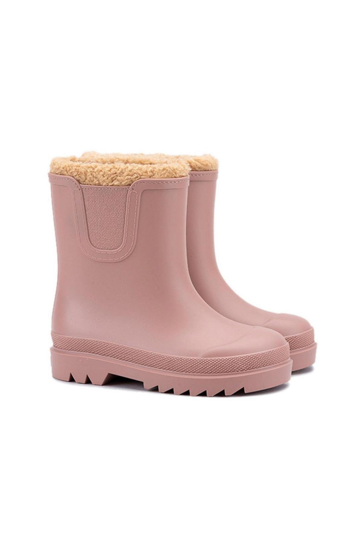 Igor Tokio Borreguito Kız Çocuk Kürklü Rosa Yağmur Çizmesi W10290-010
