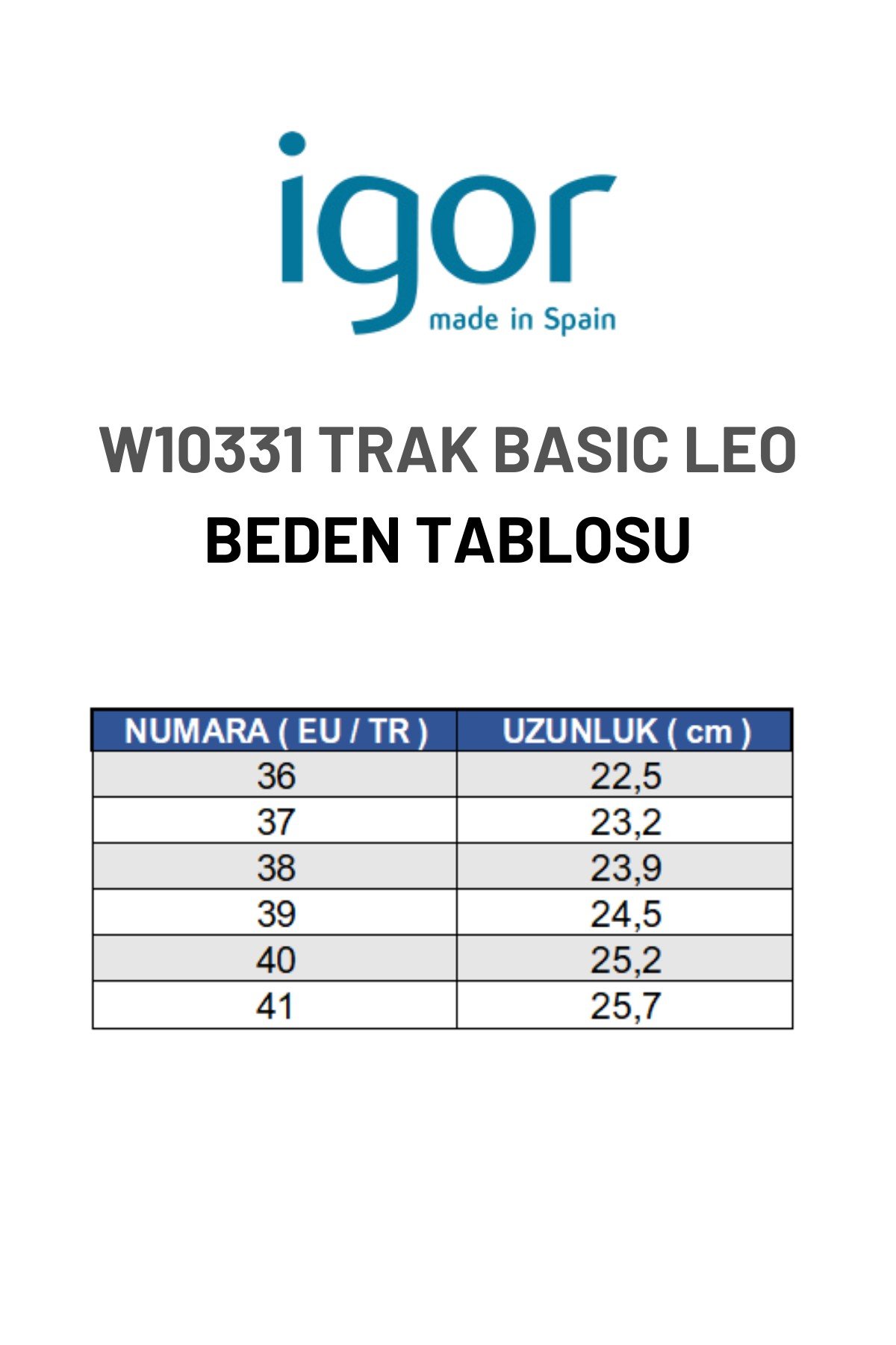 Igor Trak Basic Leo Kadın Yağmur Botu - Siyah Leopar W10331-002