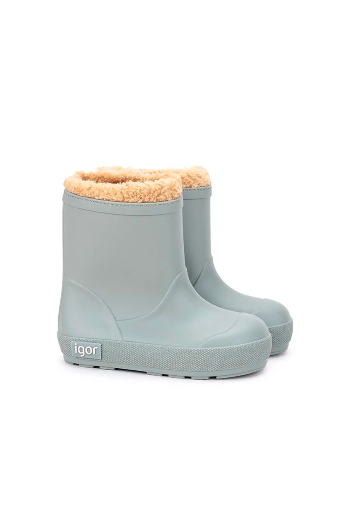 Igor Yogi Borreguito Çocuk Kürklü Yağmur Çizmesi - Yeşil W10306-013