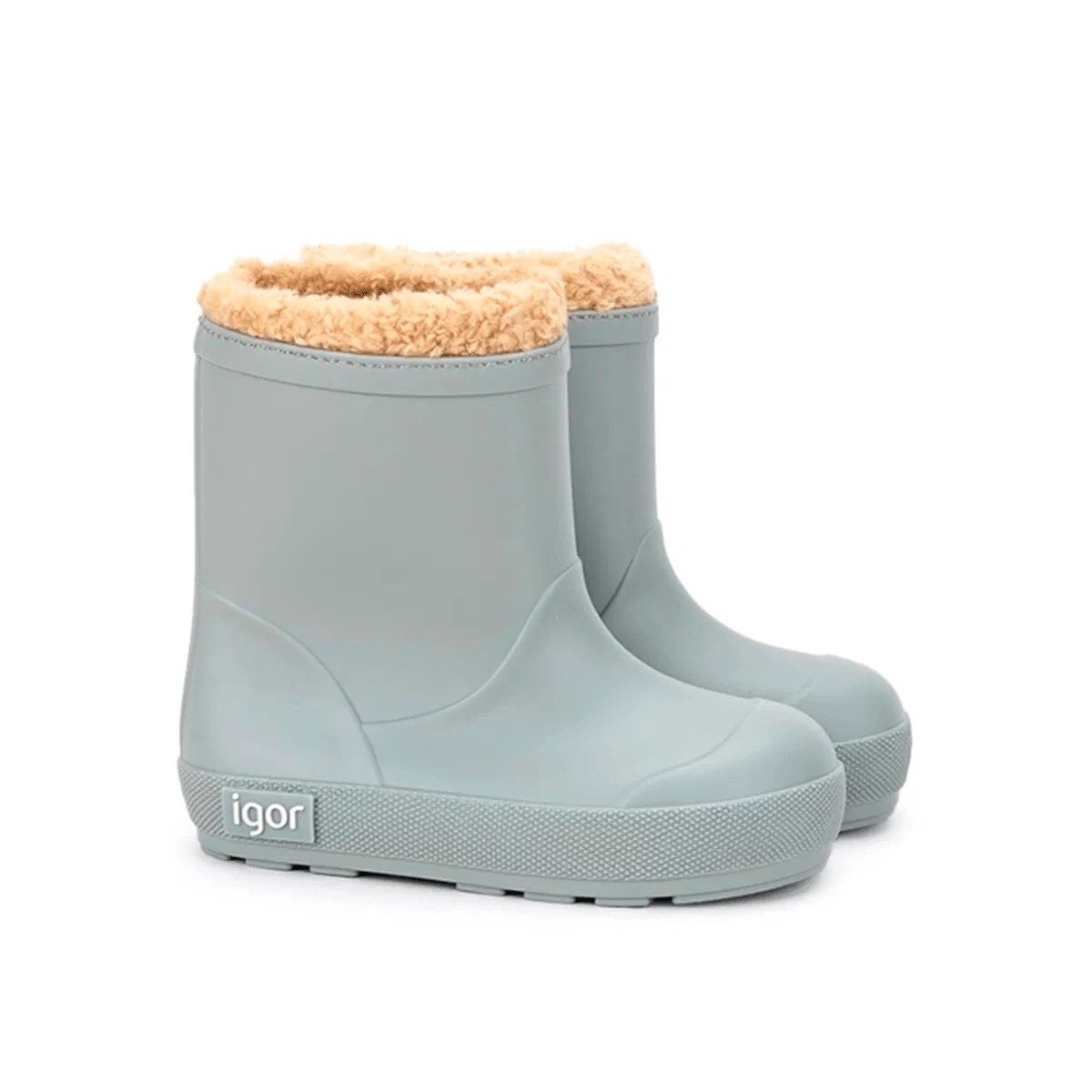 Igor Yogi Borreguito Çocuk Kürklü Yağmur Çizmesi - Yeşil W10306-013