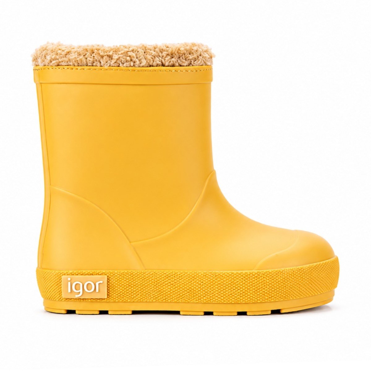 Igor Yogi Borreguito Çocuk Kürklü Yağmur Çizmesi - Sarı W10306-008
