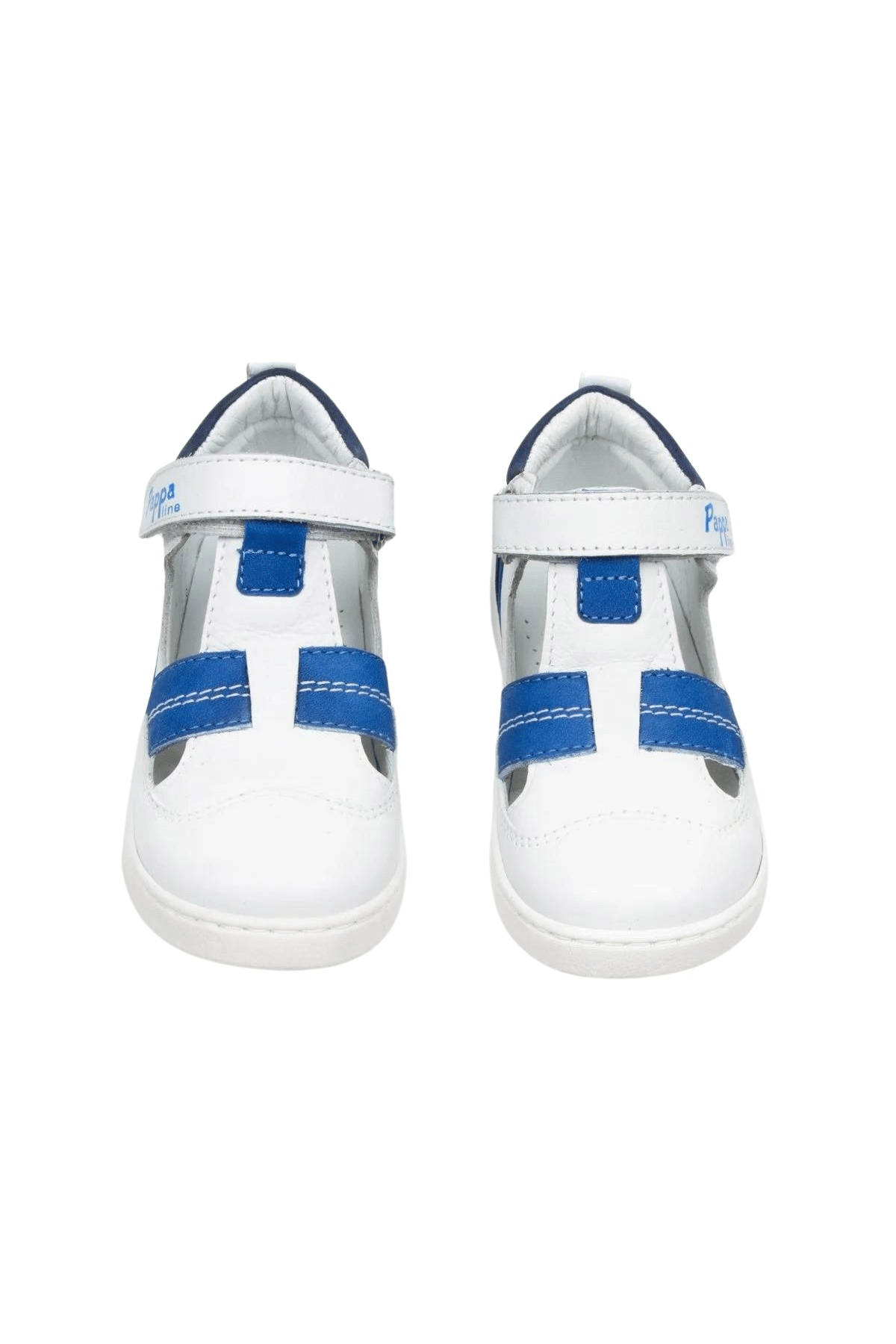 Pappa Çocuk Beyaz Deri Sandalet B0803-01