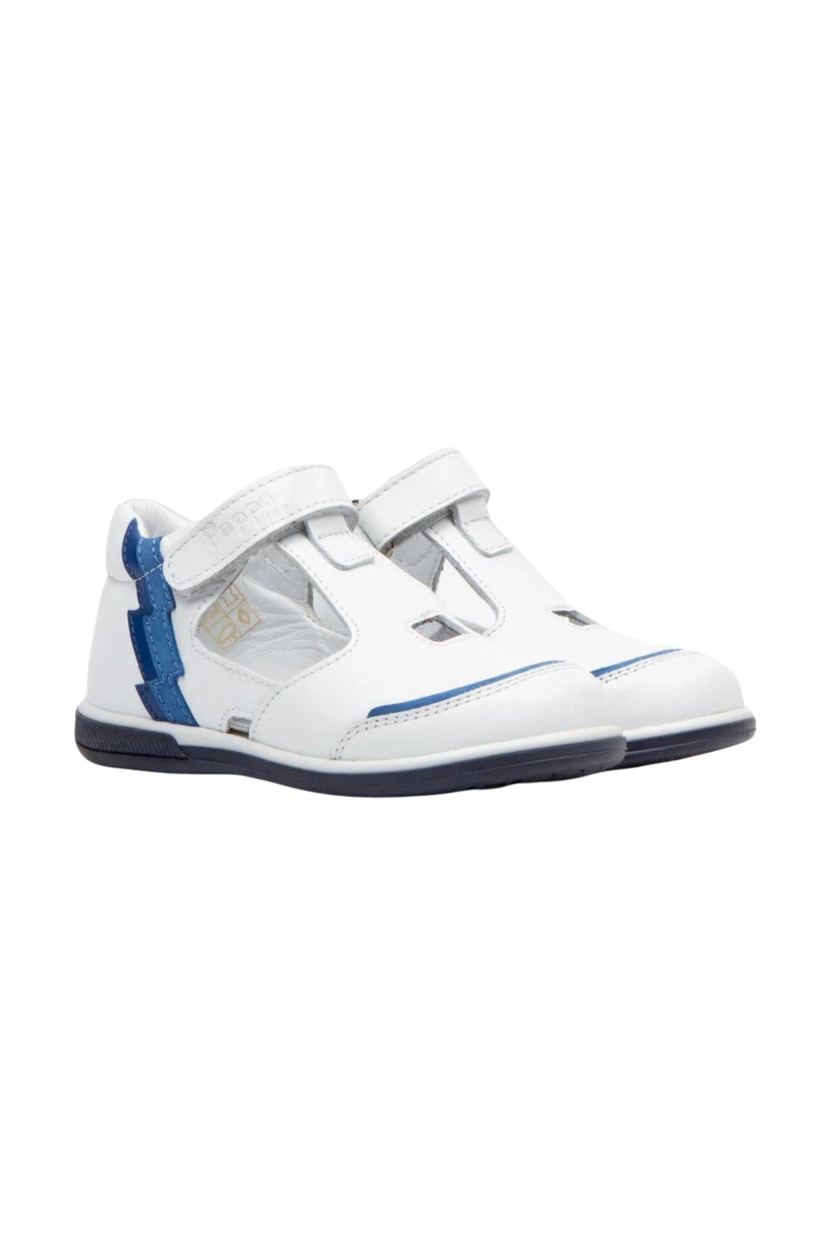 Pappa Çocuk Beyaz Deri Sandalet B0835-01