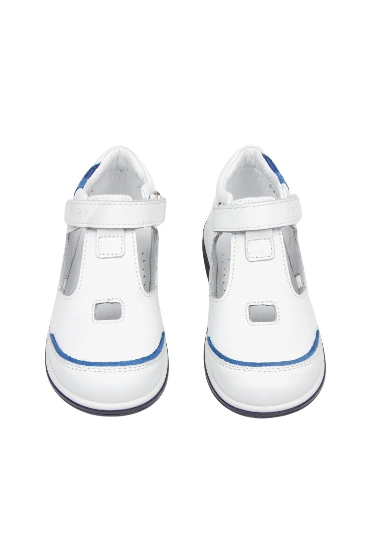 Pappa Çocuk Beyaz Deri Sandalet B0835-01