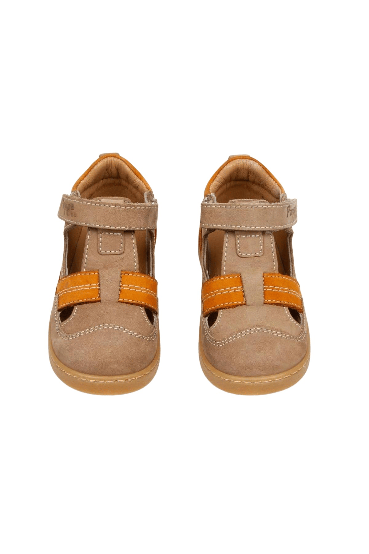 Pappa Çocuk Kum Nubuk Deri Sandalet B0803-04