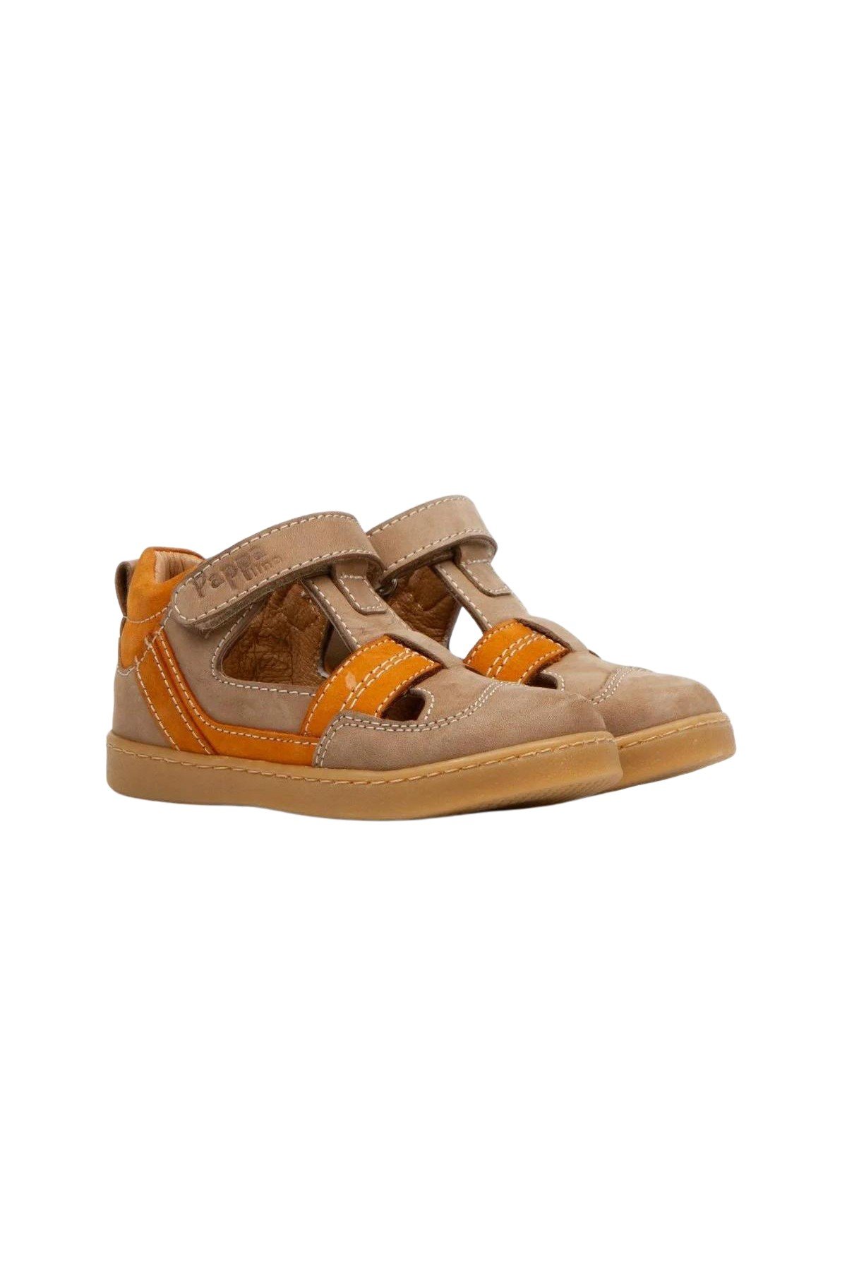 Pappa Çocuk Kum Nubuk Deri Sandalet B0803-04