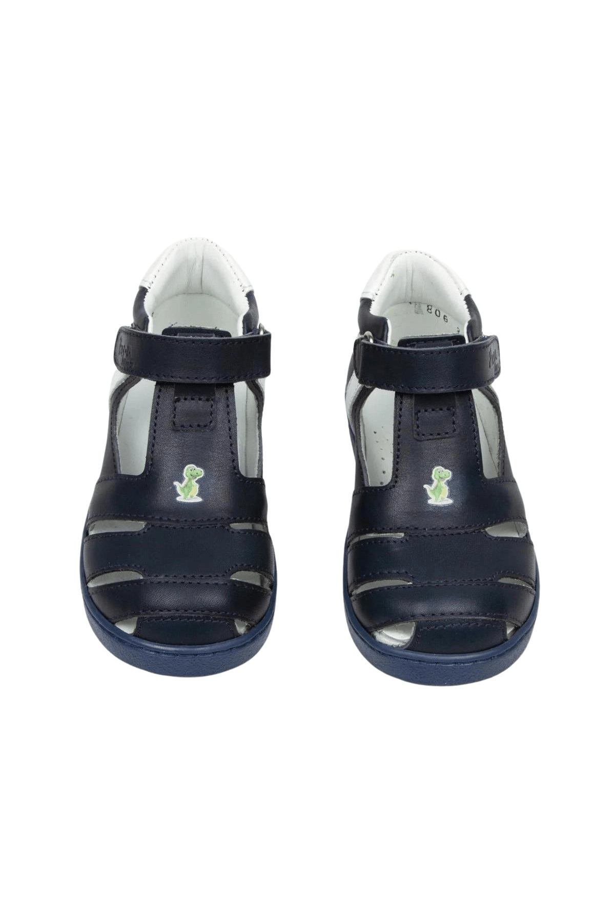 Pappa Çocuk Lacivert Deri Sandalet B0806-02