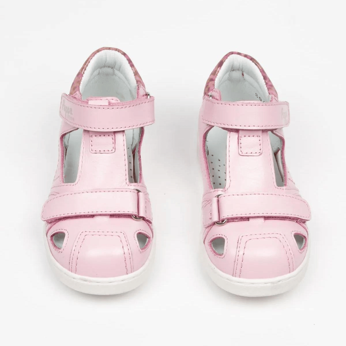 Pappa Kız Çocuk Pembe Deri Sandalet B0804-02