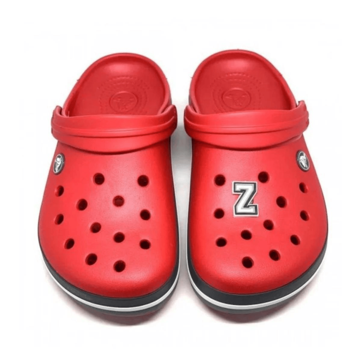 Paqpa Crocs Terlik Süsü Jibbitz Siyah Beyaz Harf Z CJ-1137Z