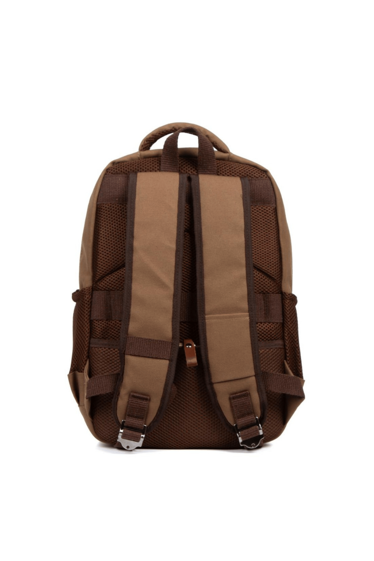 qp Maderia Unisex Açık Kahve Laptop Bölmeli Sırt Çantası QP1003-04
