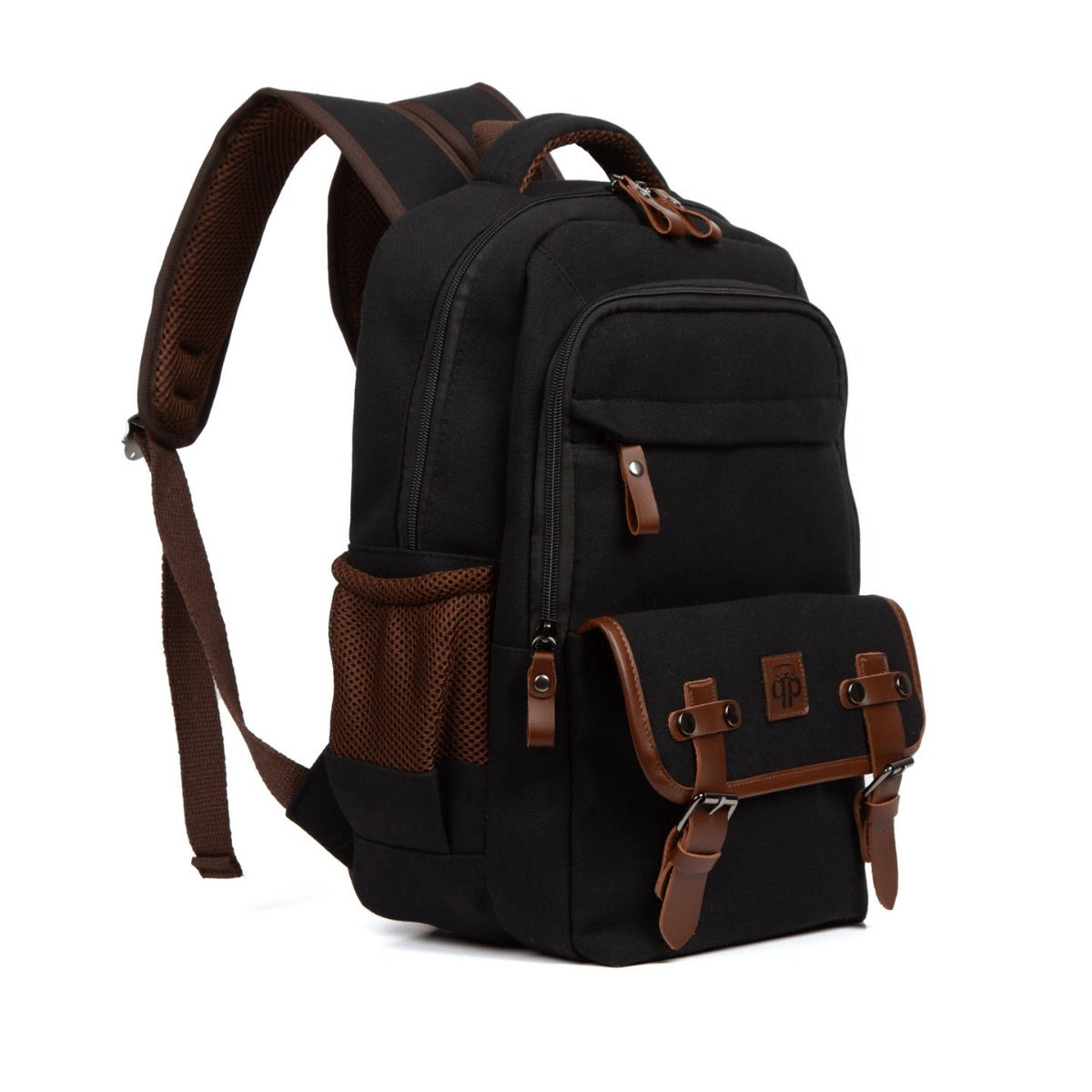 qp Maderia Unisex Siyah Laptop Bölmeli Sırt Çantası QP1003-00