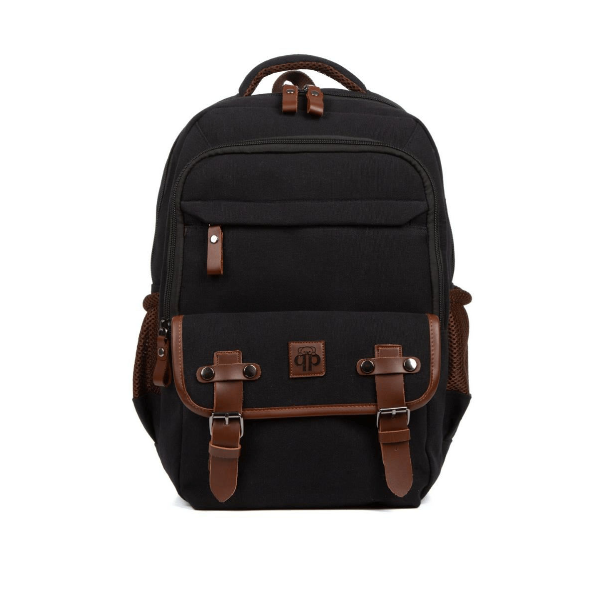 qp Maderia Unisex Siyah Laptop Bölmeli Sırt Çantası QP1003-00