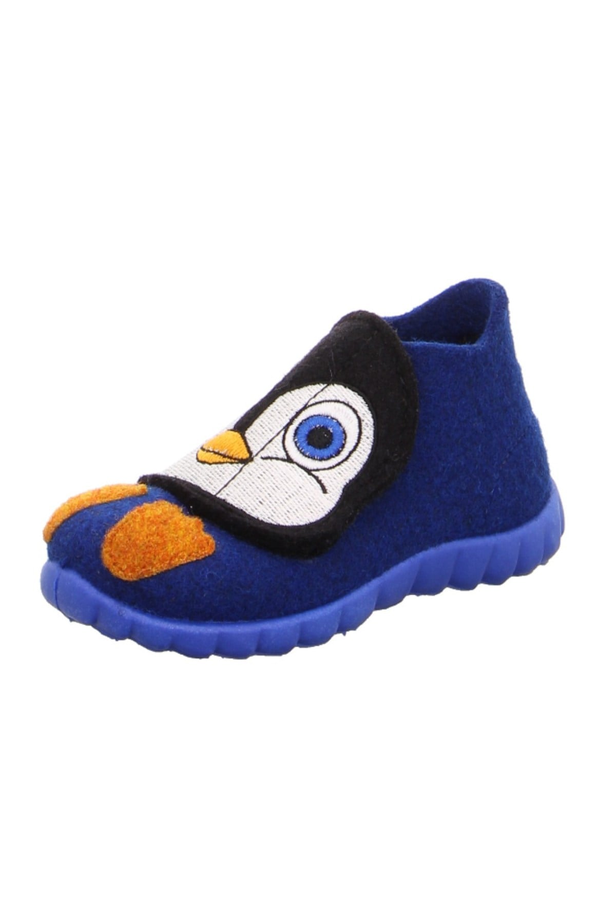 Superfit Bebek Keçe Panduf Lacivert Penguen 00295-82