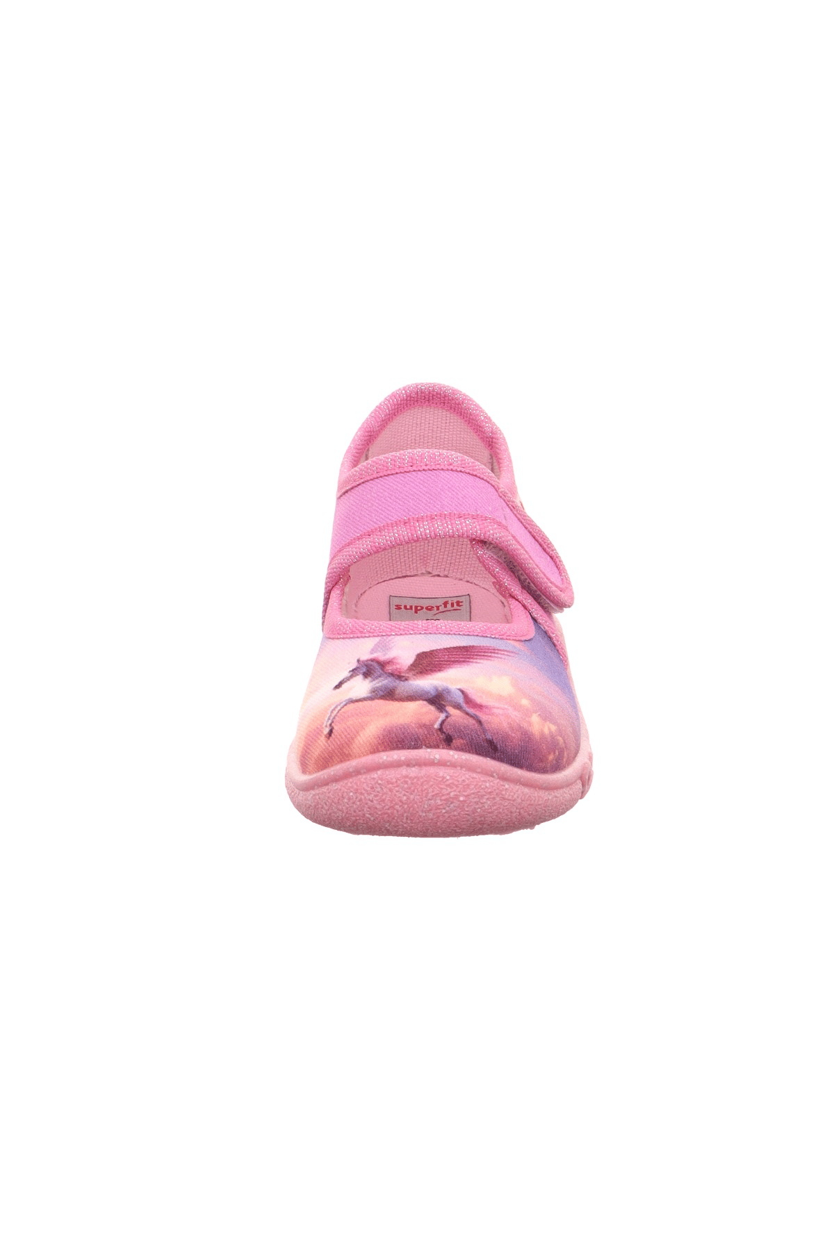 Superfit Belinda Kız Çocuk Ev Kreş Ayakkabısı - Lila Unicorn 800288-8540