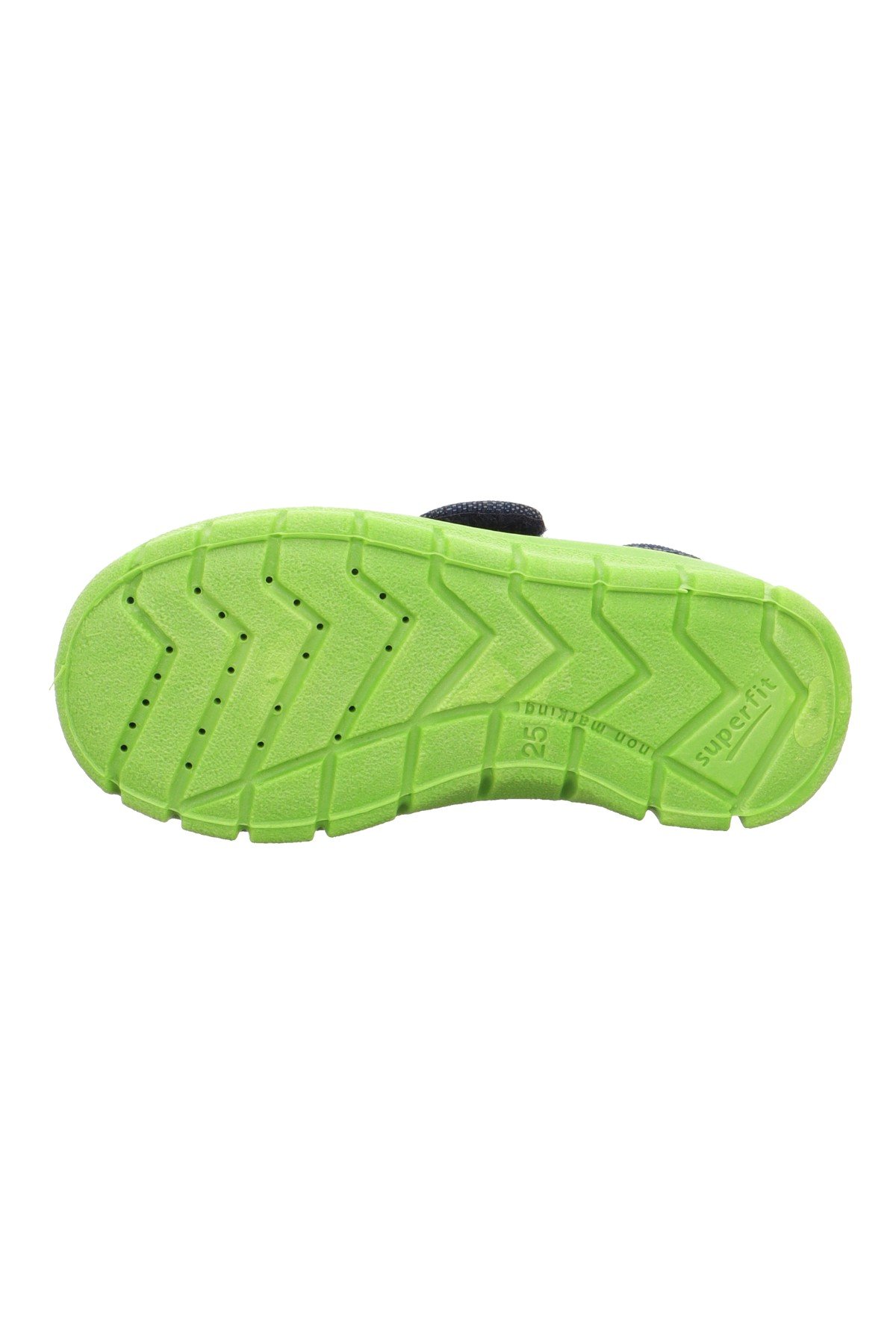 Superfit Bobby Çocuk Ev Kreş Ayakkabısı - Lacivert Yeşil 800266-8000
