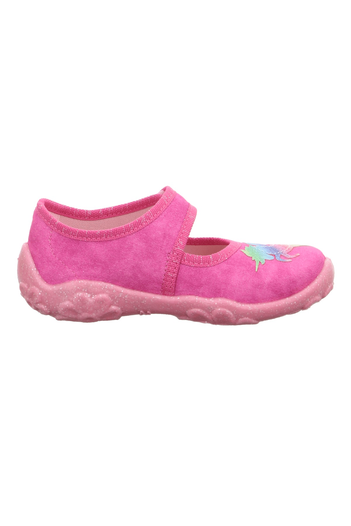 Superfit Bonny Kız Çocuk Ev Kreş Ayakkabısı - Pembe Unicorn 000281-5500