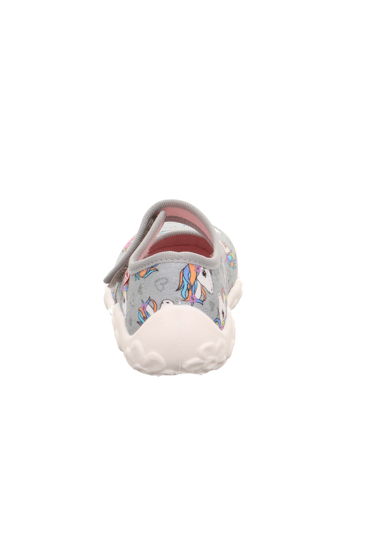 Superfit Bonny Kız Çocuk Gri Ev Kreş Ayakkabısı Unicorn 800283-2050