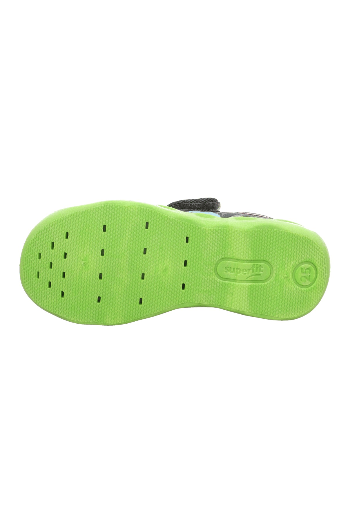 Superfit Bubble Çocuk Ev Kreş Ayakkabısı - Gri Yeşil 006273-2010