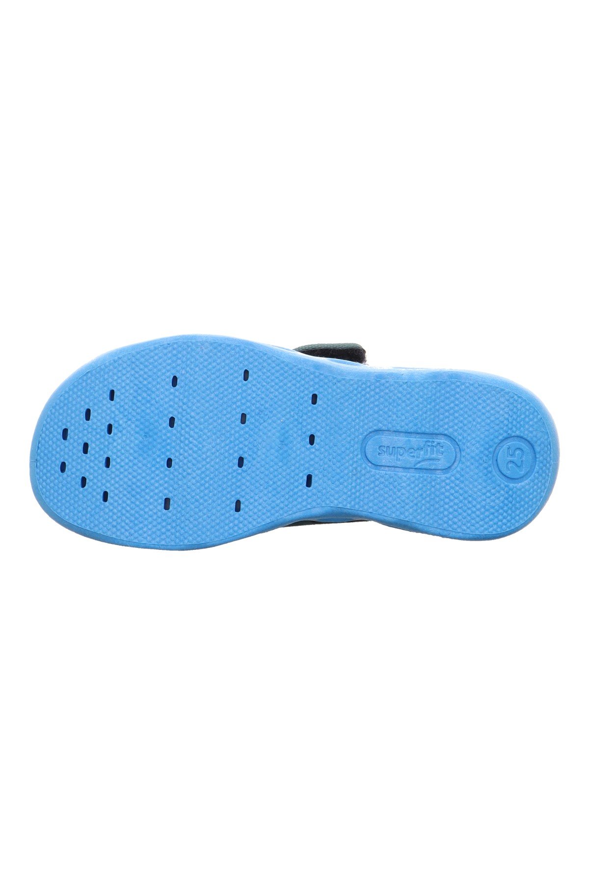 Superfit Bubble Çocuk Ev Kreş Ayakkabısı - Haki Mavi 006273-7010