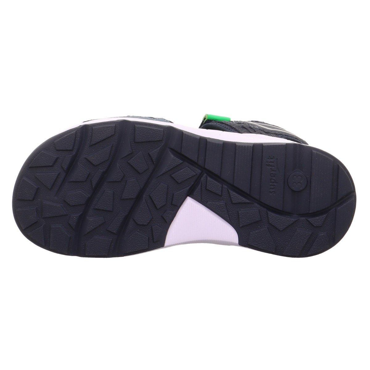 Superfit Criss Cross Çocuk Sandalet - Lacivert Yeşil 000588-8000