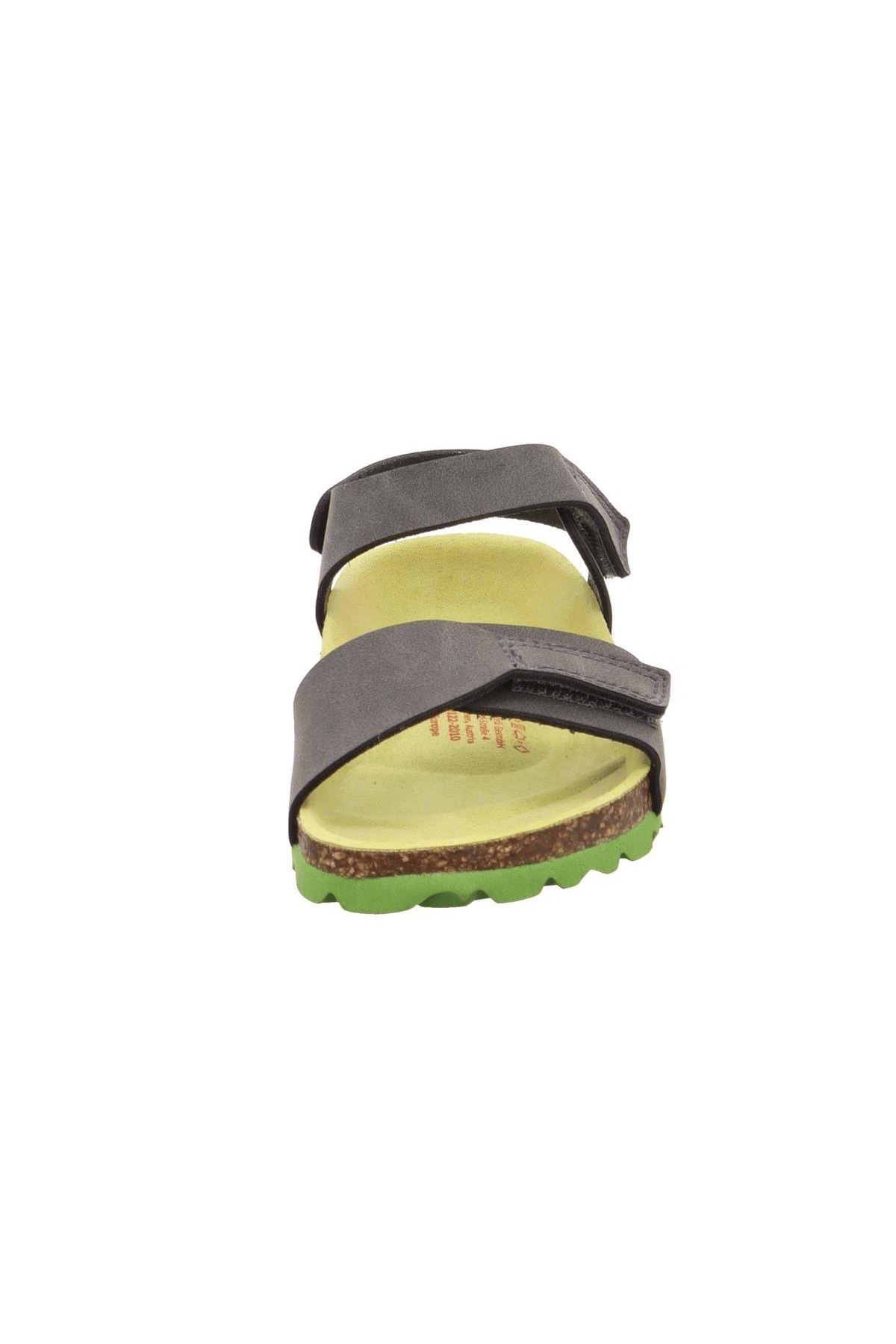 Superfit Fussbett Çocuk Gri Yeşil Mantar Tabanlı Sandalet 000122-2010
