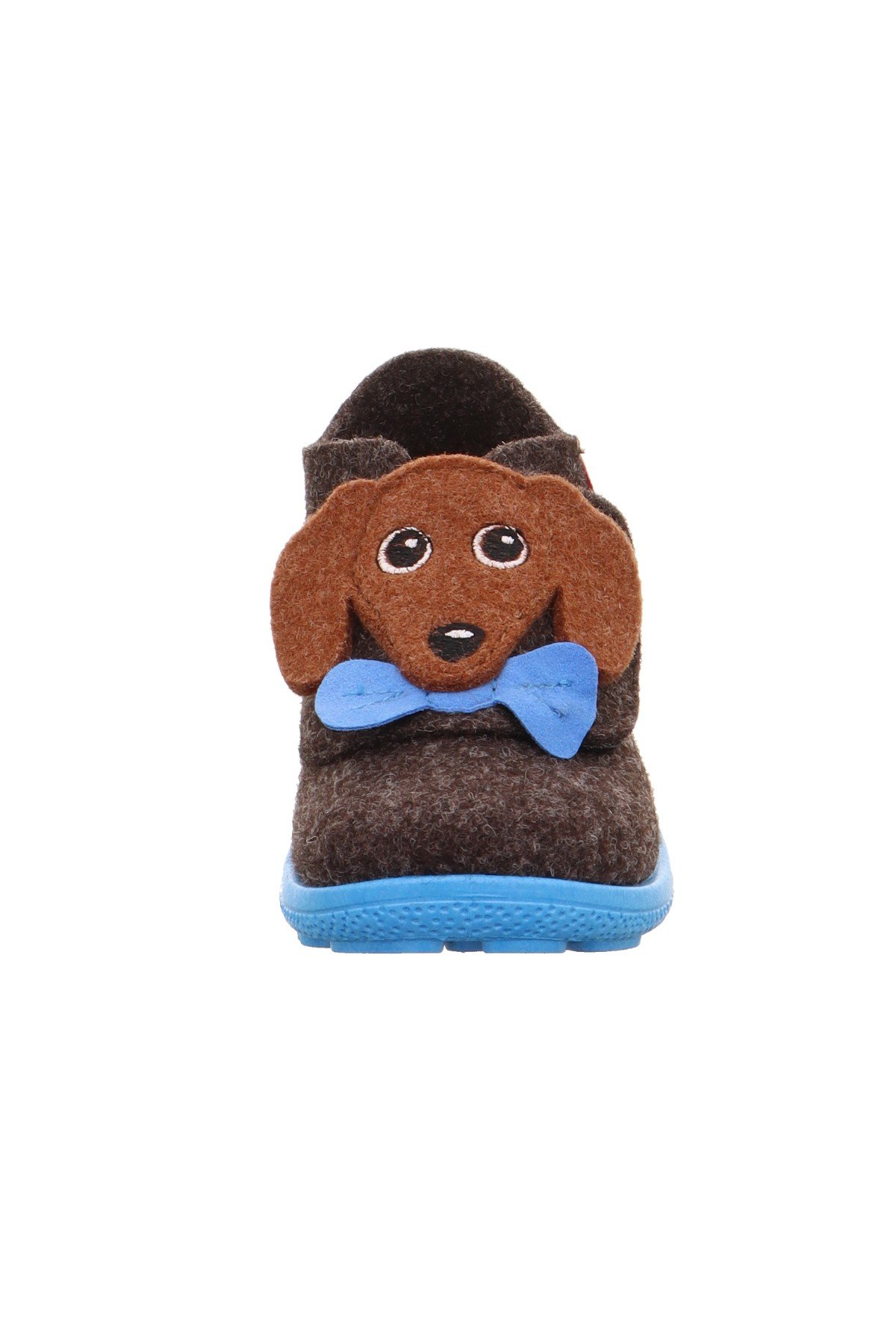Superfit Happy Octi Çocuk Keçe Panduf - Kahve Köpek 006295-3010