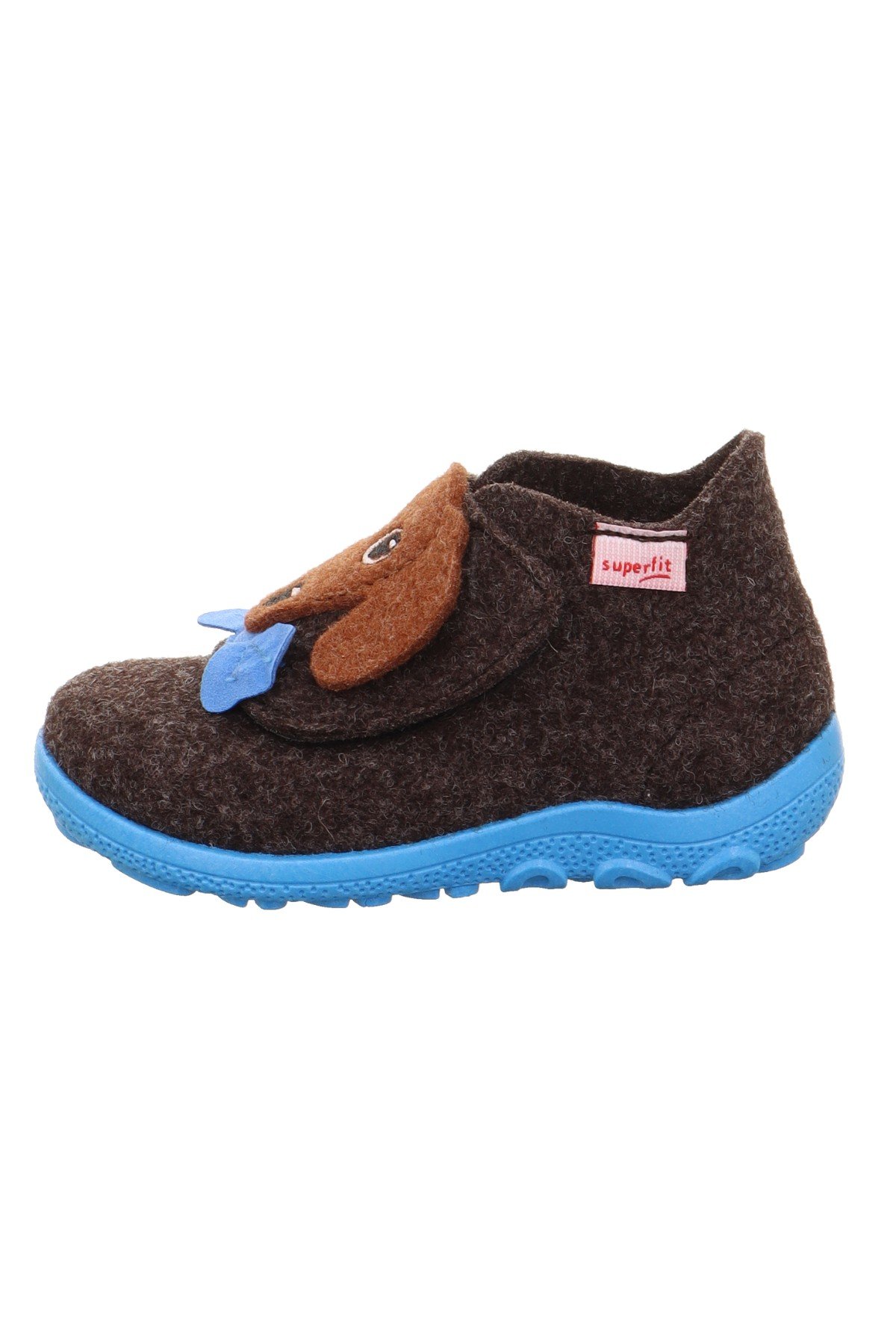 Superfit Happy Octi Çocuk Keçe Panduf - Kahve Köpek 006295-3010