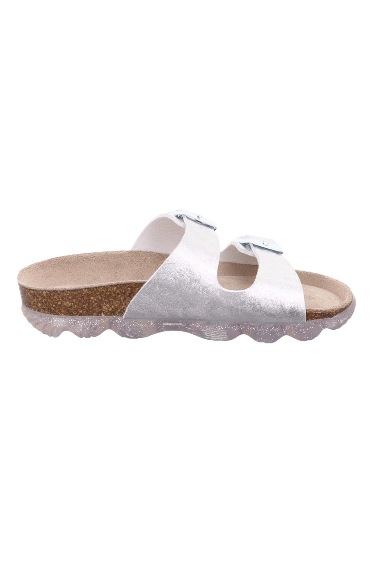 Superfit Jellies Kız Çocuk Soft Mantar Tabanlı Gümüş Terlik 009119-9500
