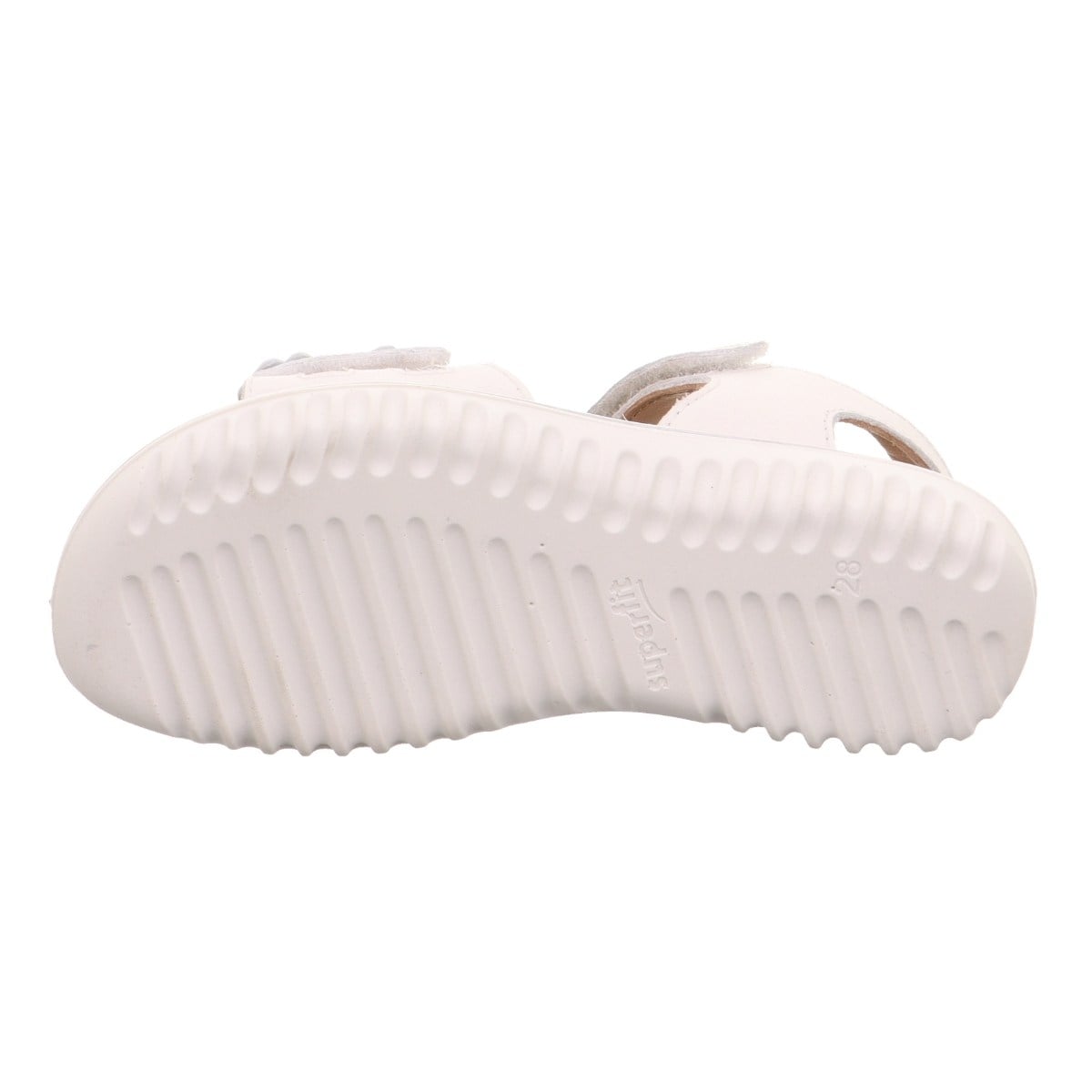 Superfit Sparkle Kız Çocuk Sandalet Çiçekli - Açık Krem 009019-1000