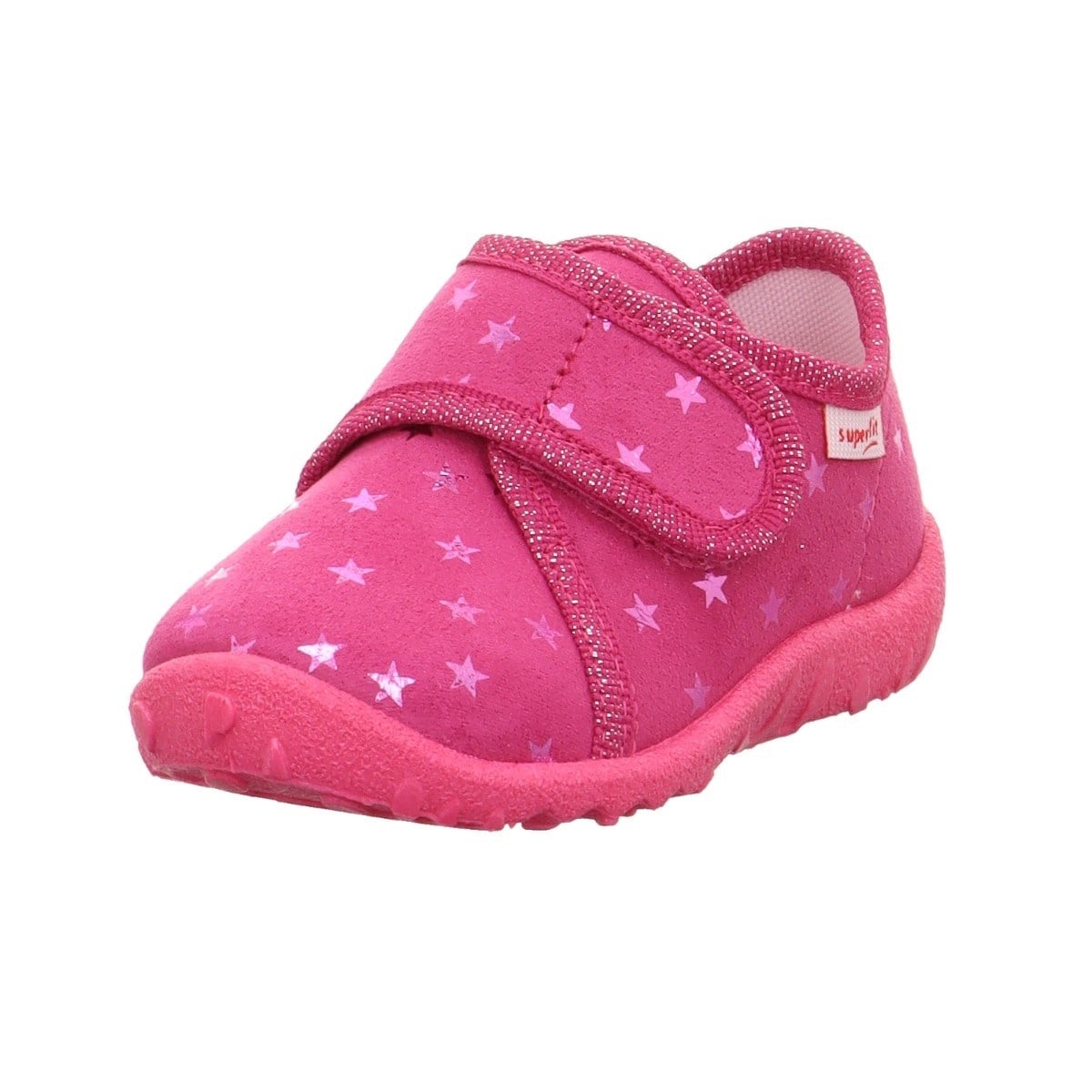 Superfit Spotty Kız Çocuk Panduf Yıldız Desenli - Fuşya 009246-5550