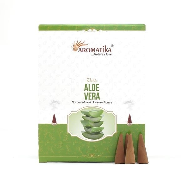 Aromatica Aloe Vera Konik Tütsü 10'lu